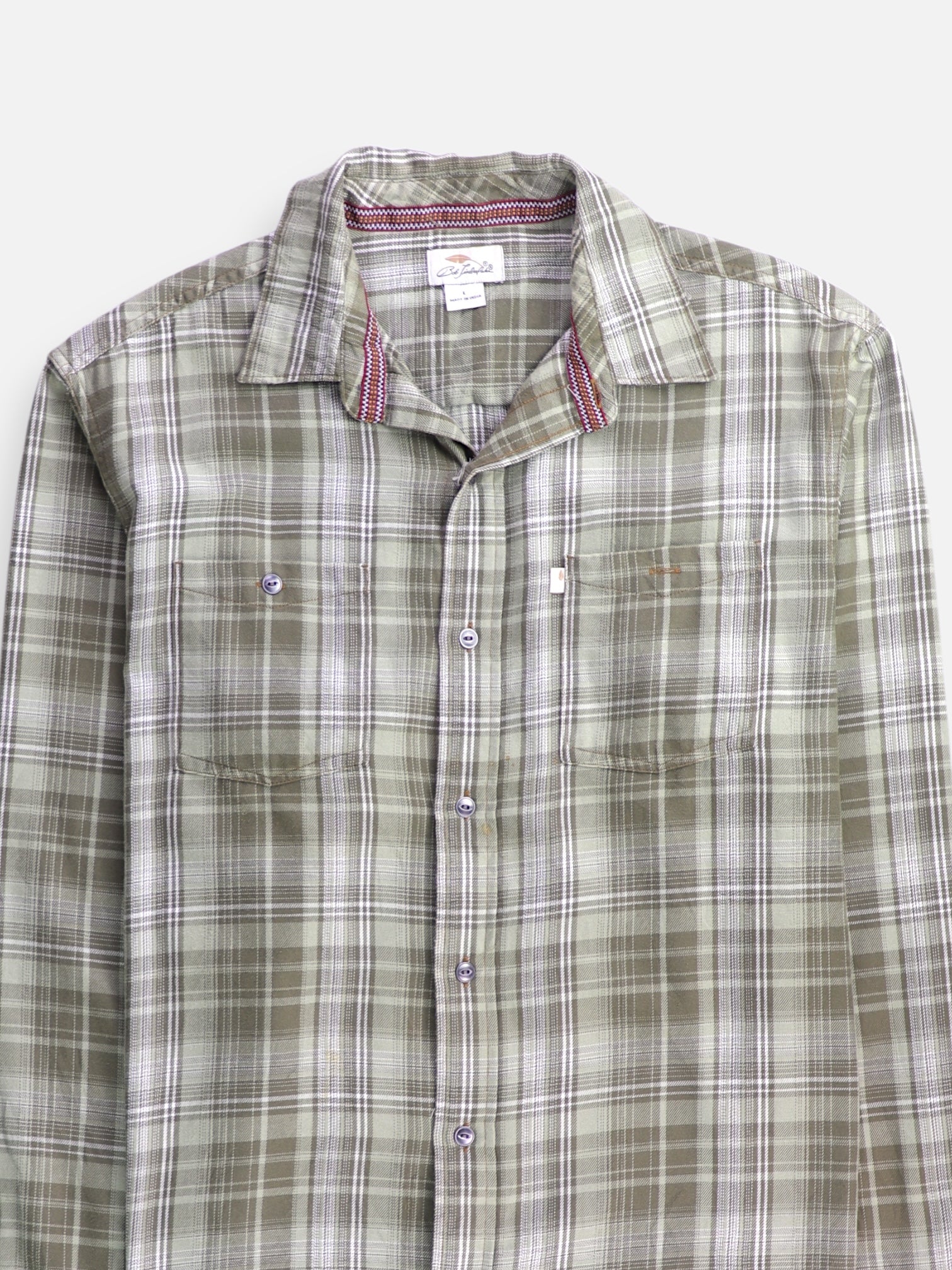 Camisa Casual - Hombre - Large