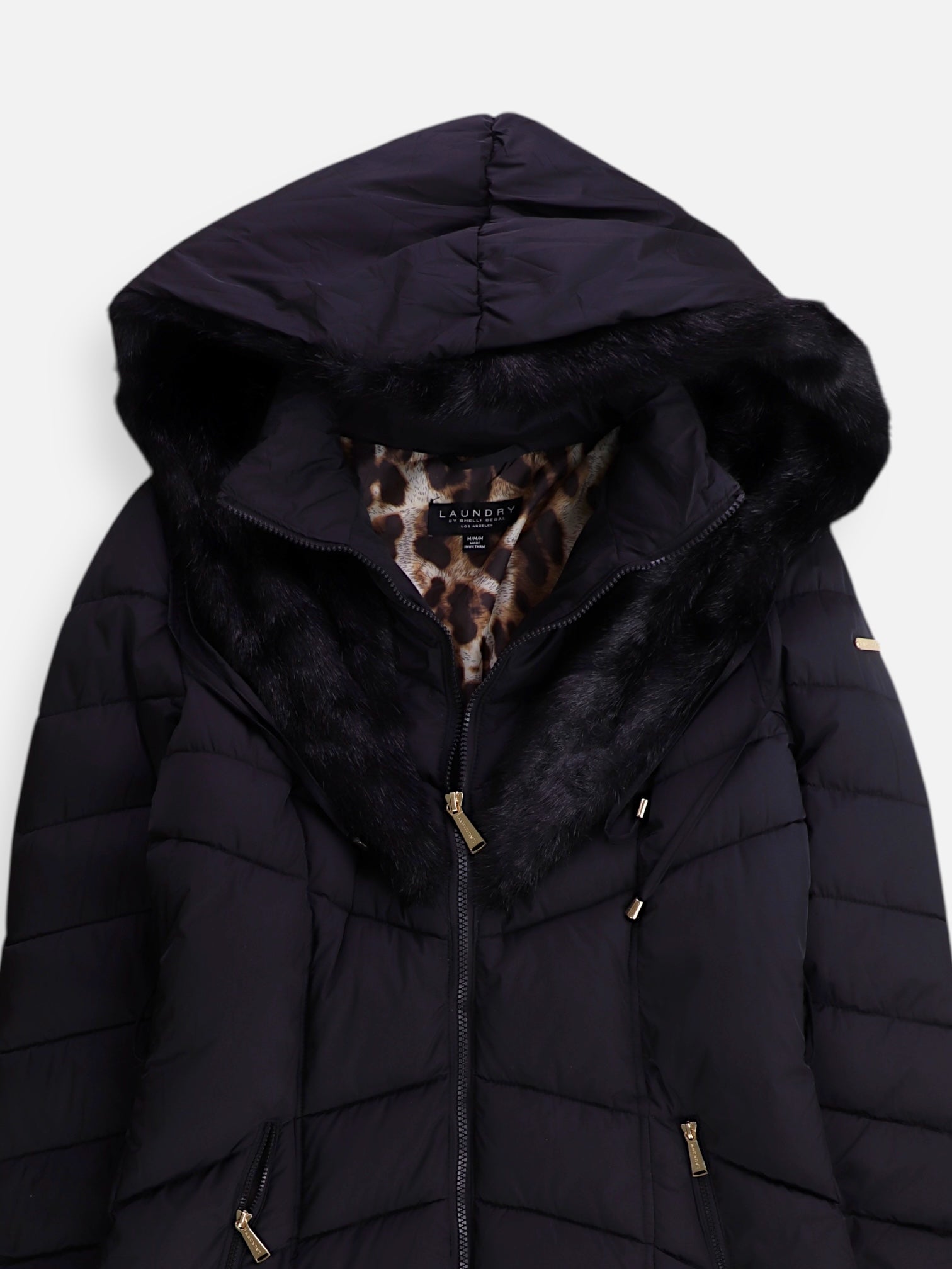 Laundry by Shelli Segal Abrigo Impermeable Puffer - Mujer - Medium