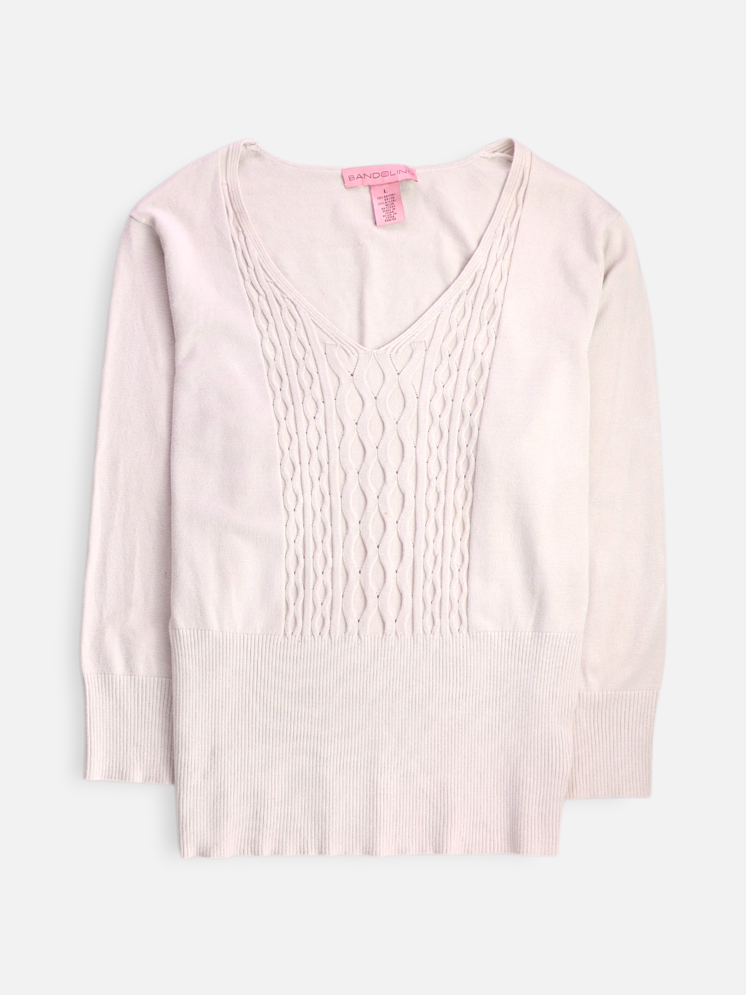 Sueter Knit Casual - Mujer - Large