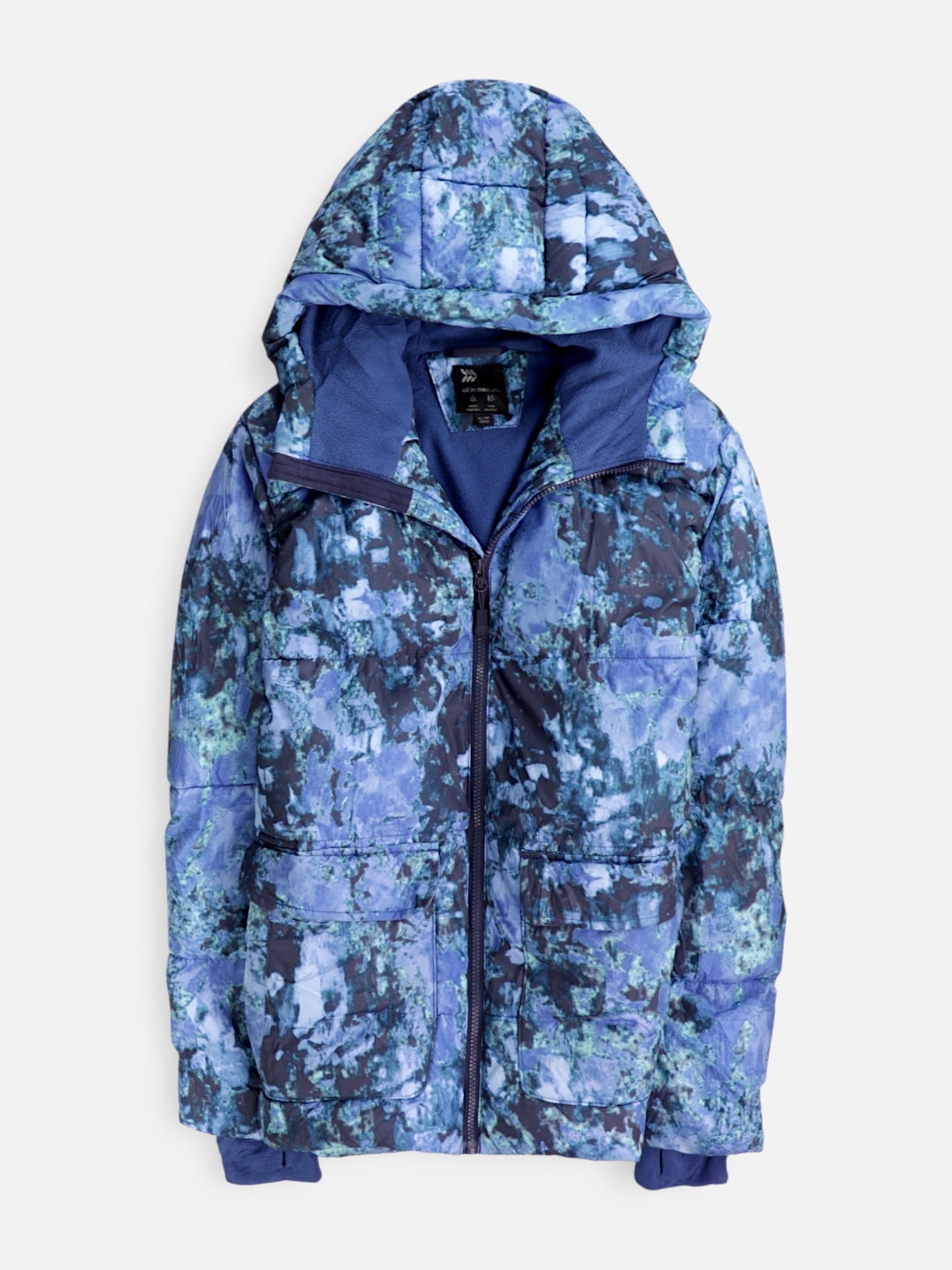 All In Motion Chaqueta Puffer Impermeable - Niño - XL -  15-16Y (Años)