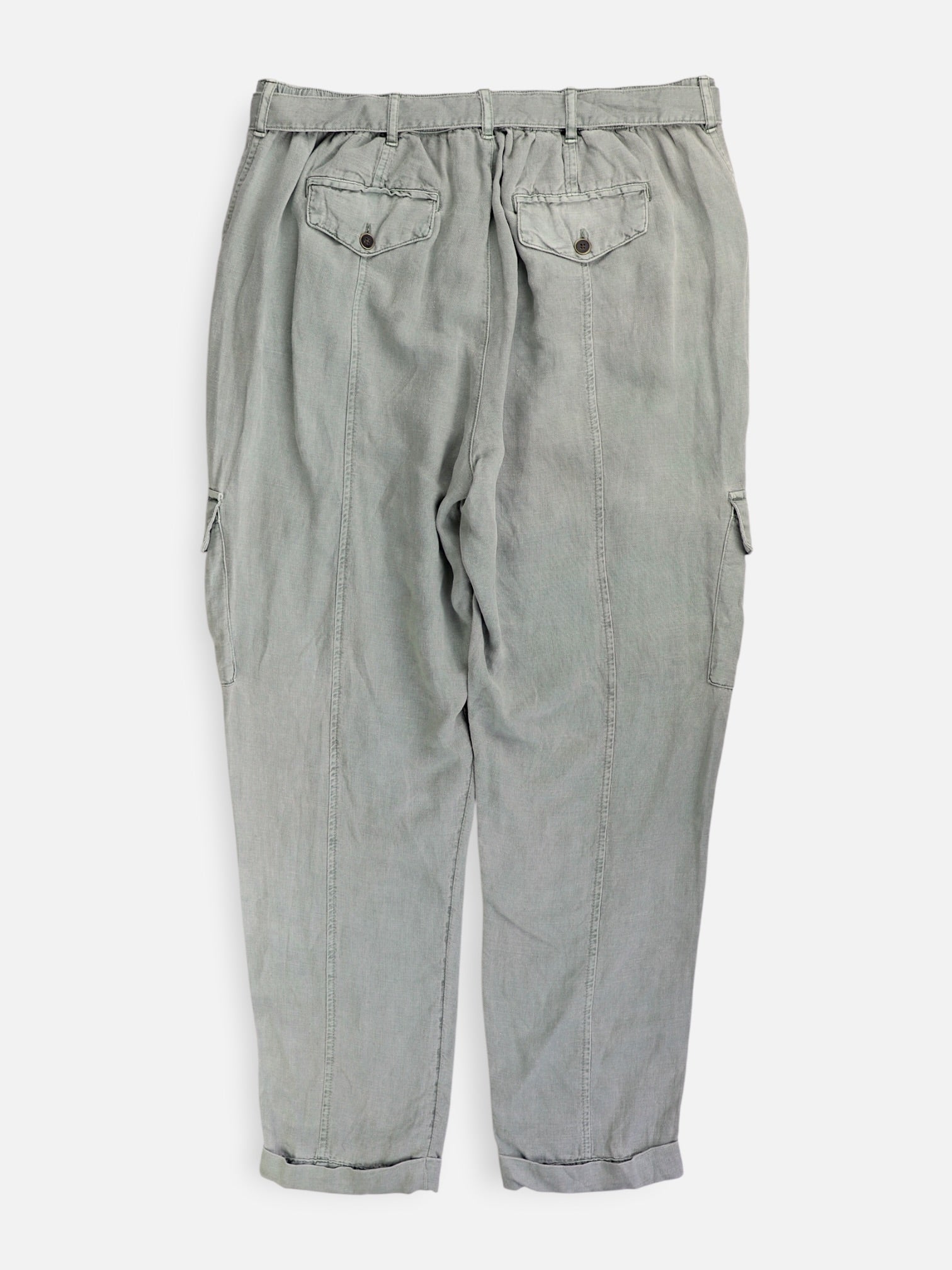 Pantalon Regular Fit Cargo - Mujer - Large