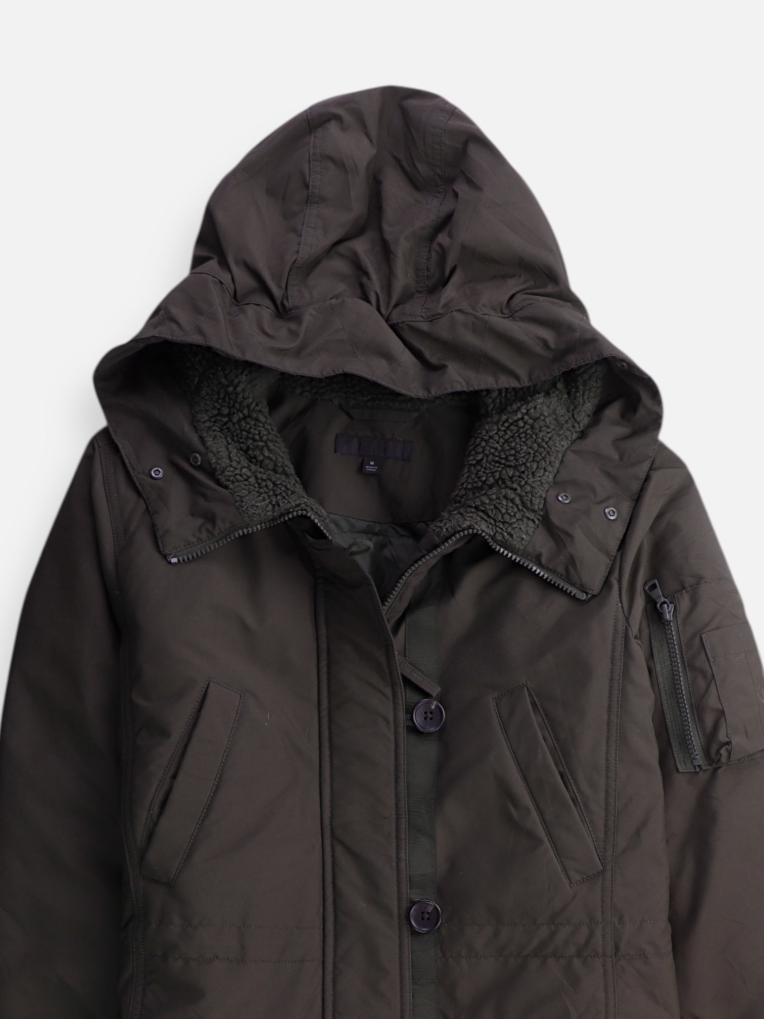 UNIQLO Abrigo Cazador  Impermeable - Hombre - Medium