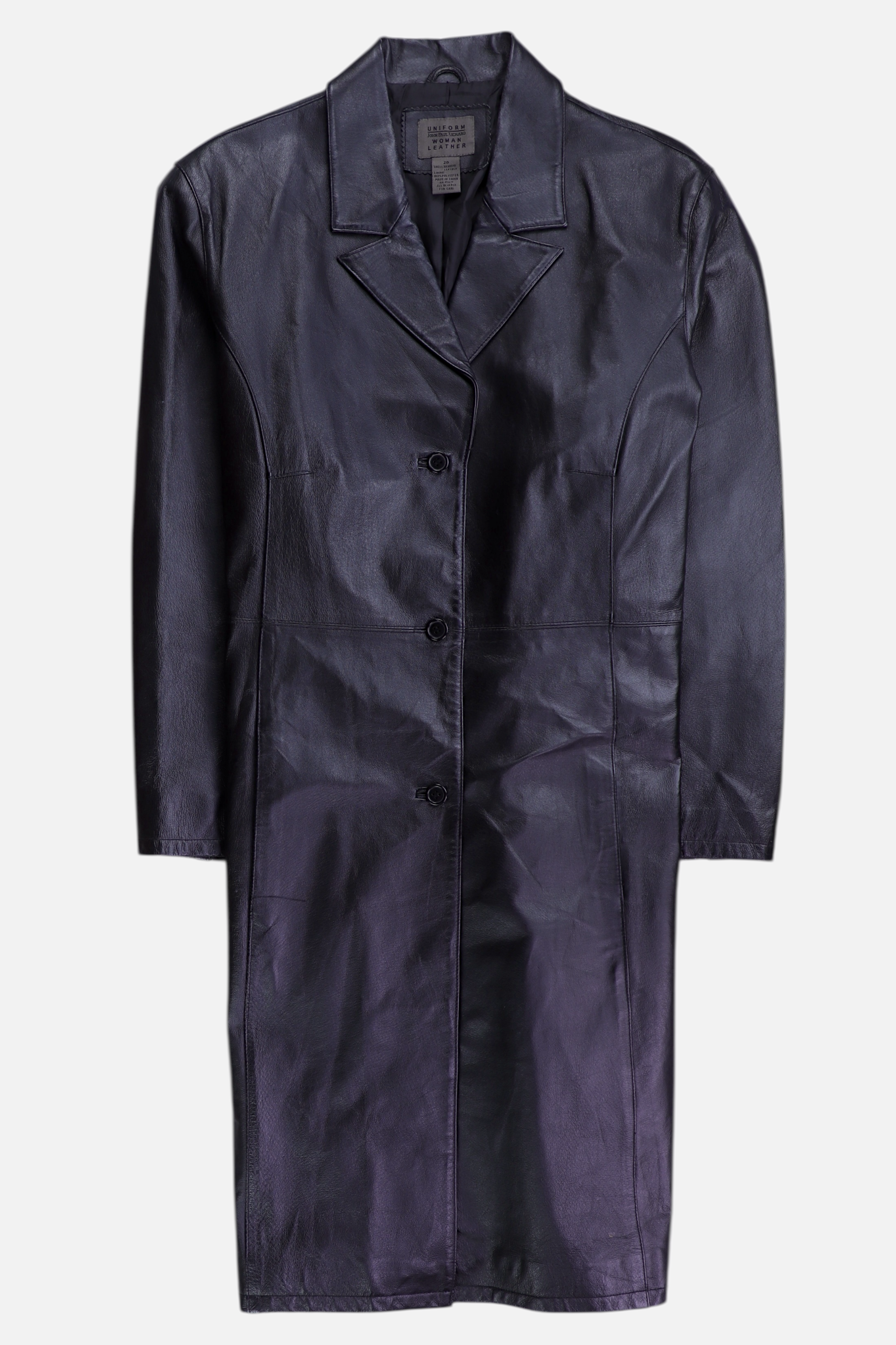 Abrigo  Single breasted trench Cuero - Mujer - 20W