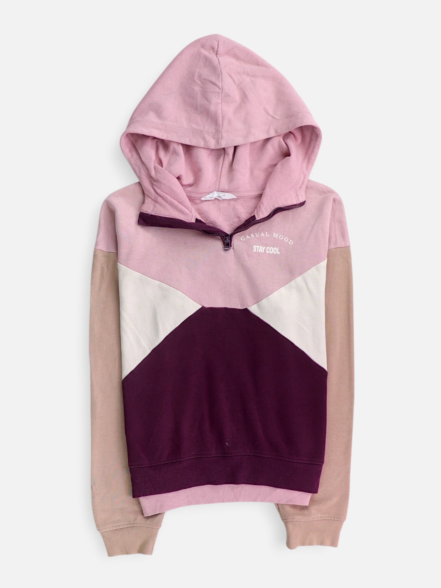 H&M Sudadera Fleece Color Block - Niña - N/A - 16-18Y (Años)