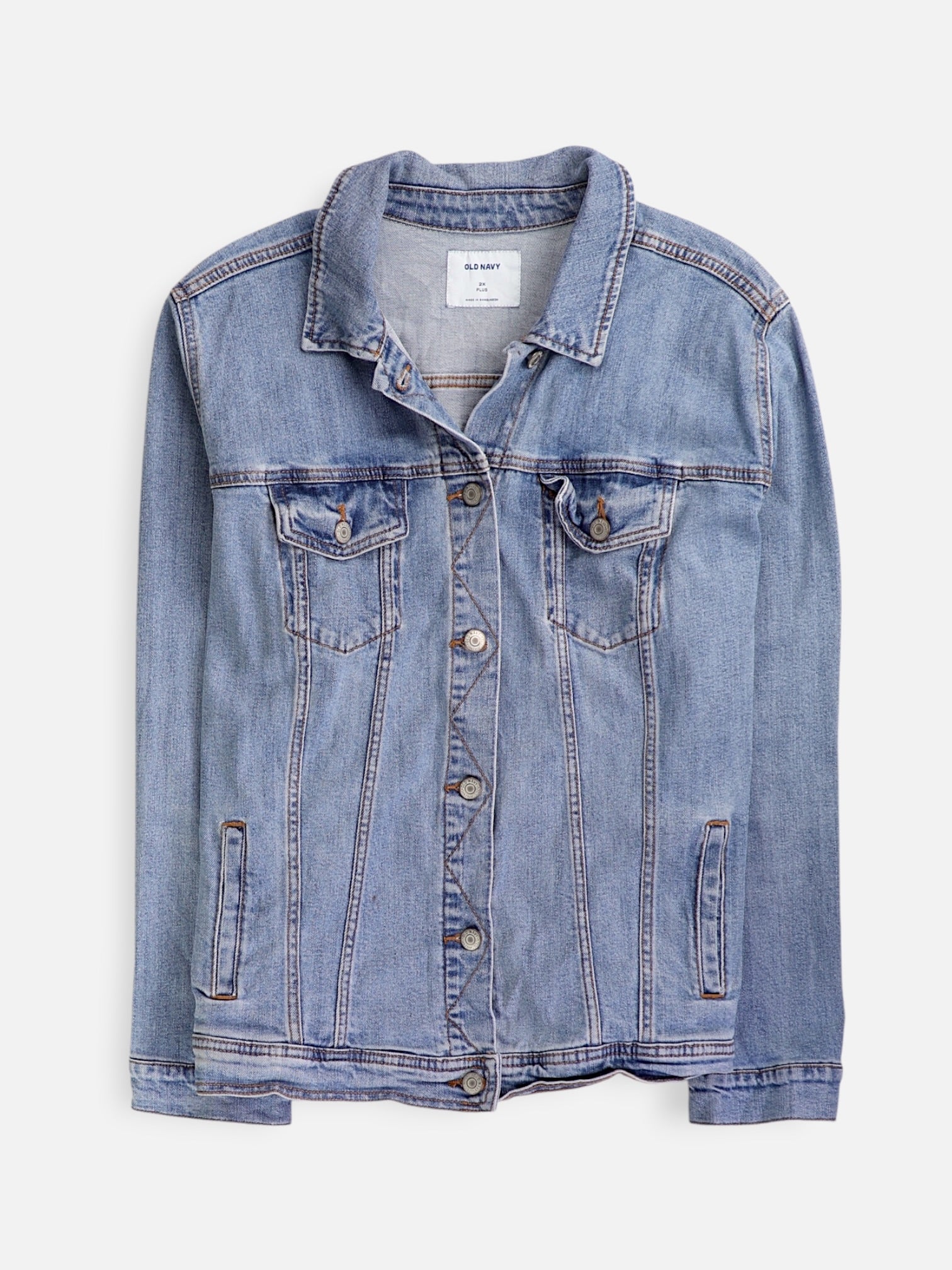 Old Navy Chaqueta Denim  Basic - Mujer - XS