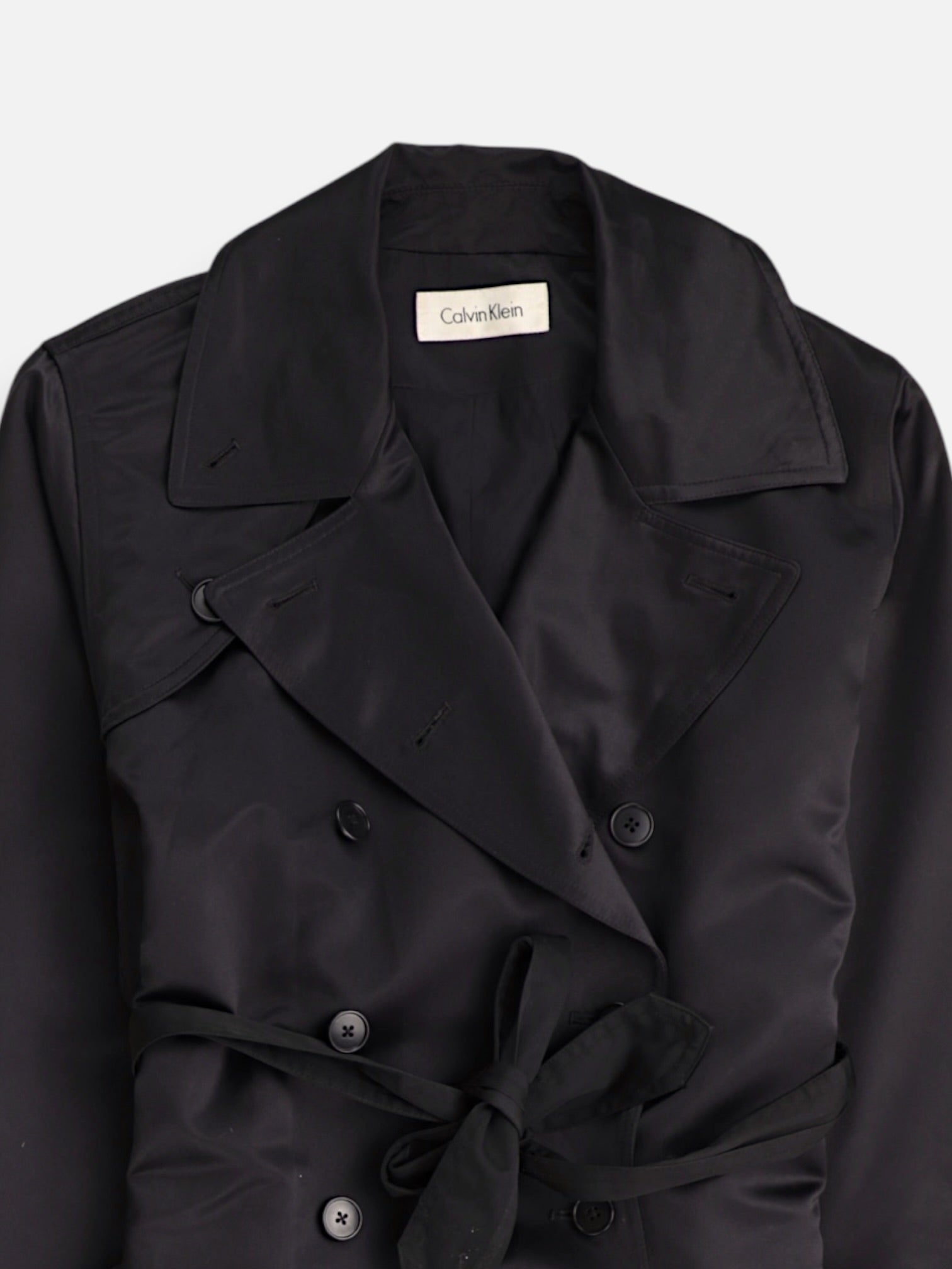 Calvin Klein Abrigo Trench Coat Casual - Mujer - 4