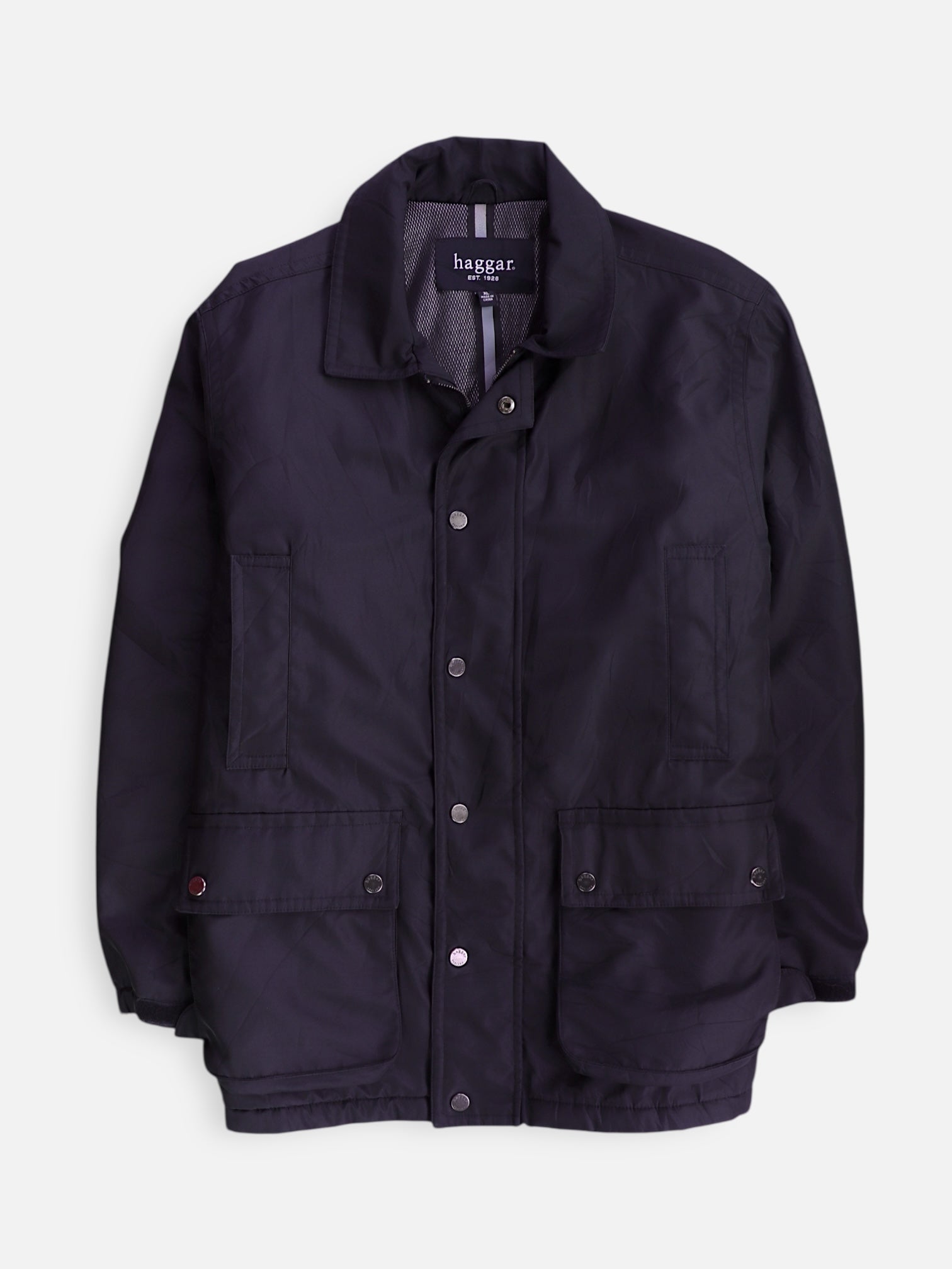 haggar Chaqueta Casual Fleece - Hombre - XL