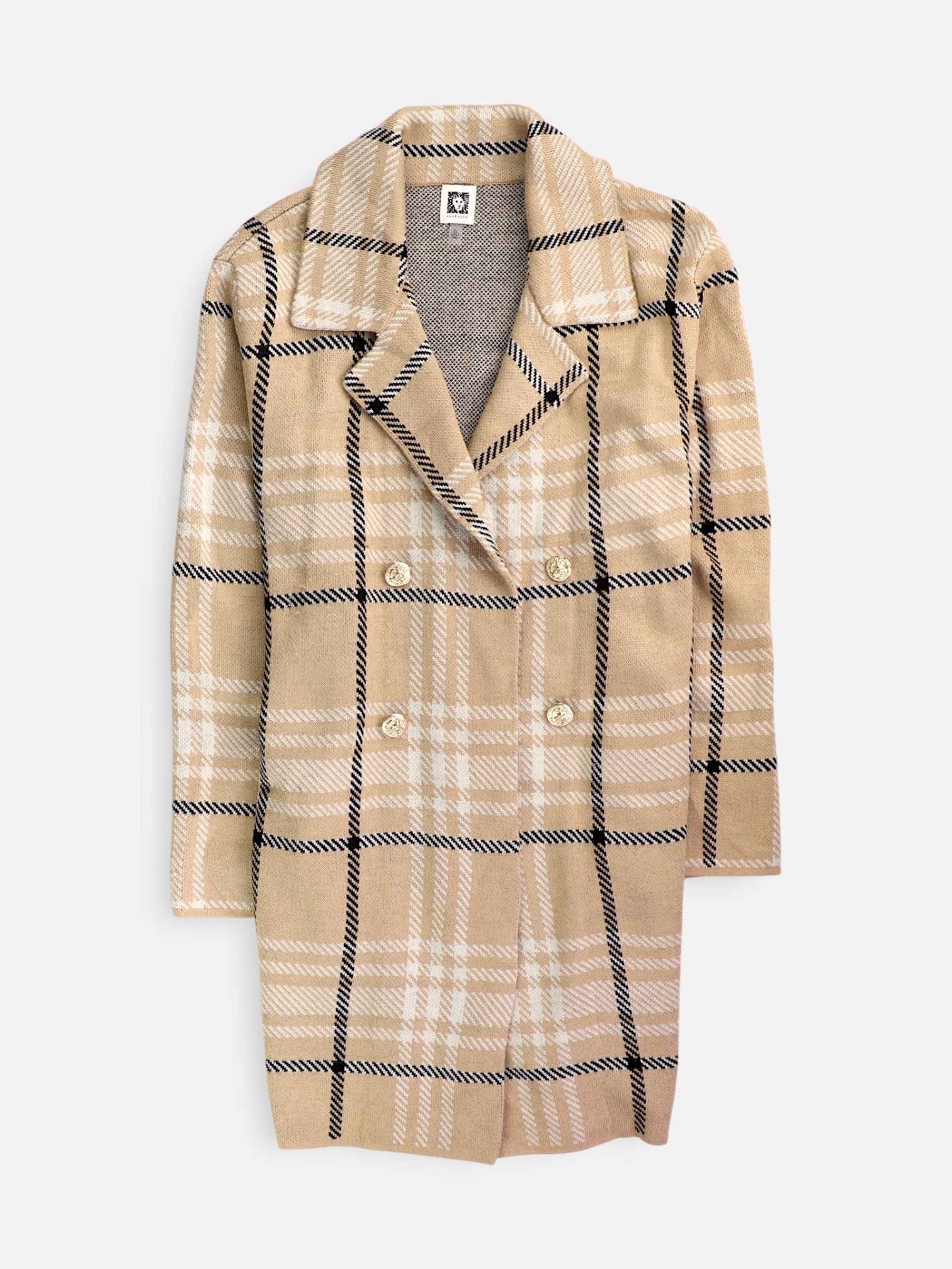 Anne Klein Sueter Cardigan Casual - Mujer - XL