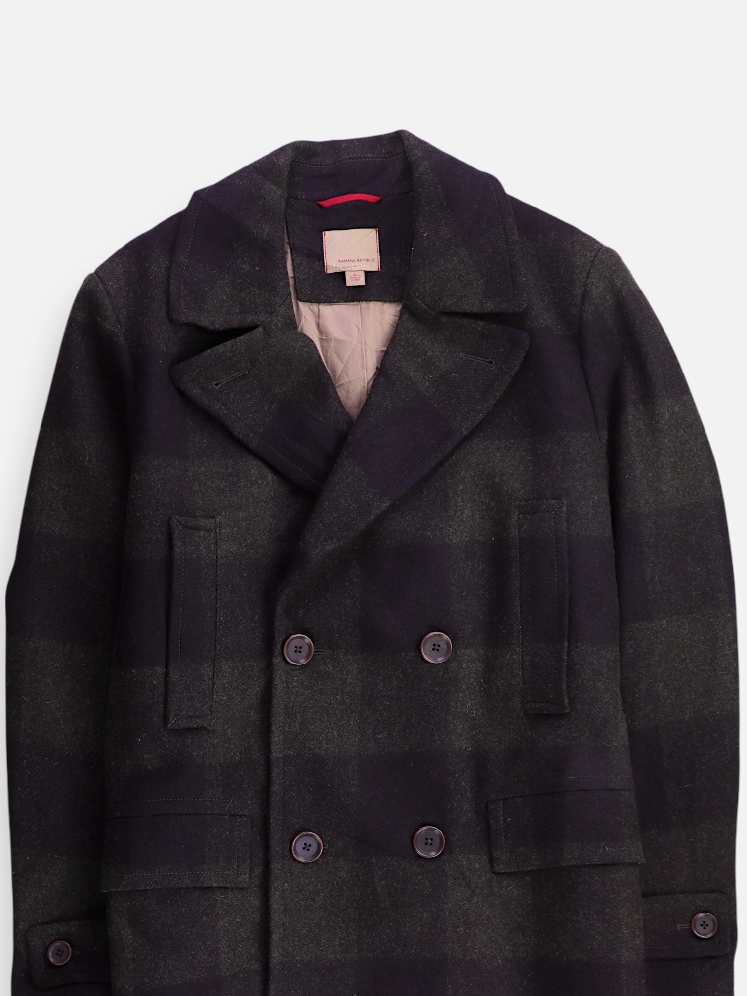 Banana Republic Abrigo Donble breasted trench Casual - Hombre - Large