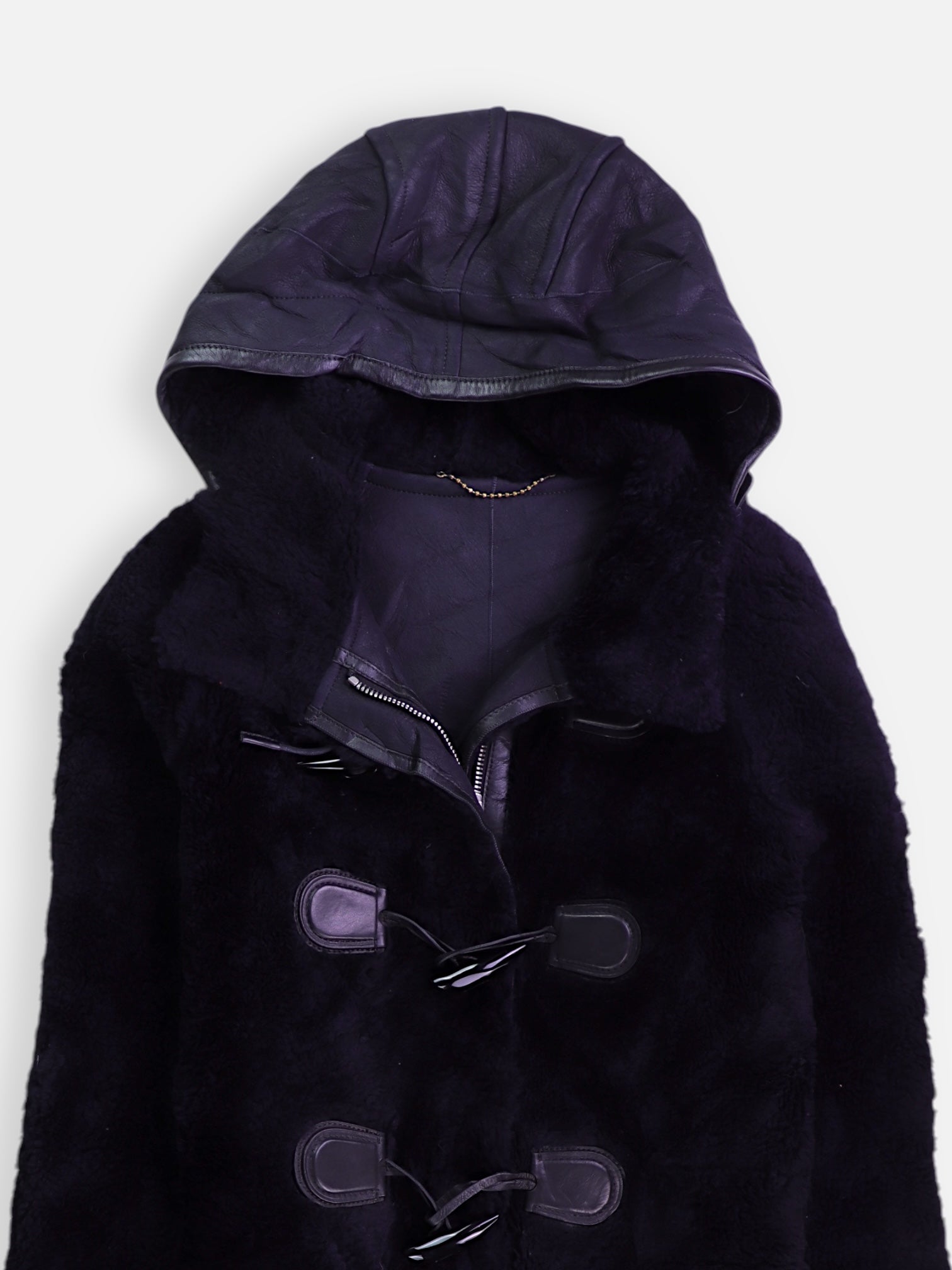 Coach Chaqueta Casual Cuero - Mujer - 4