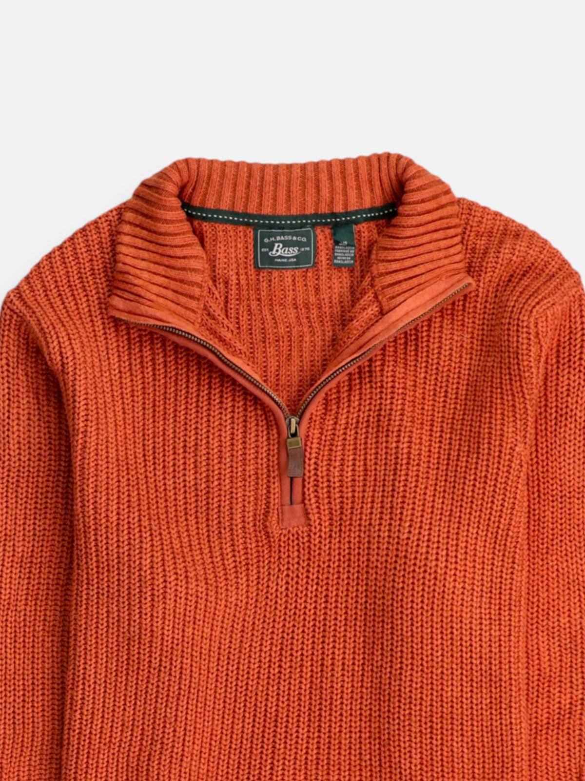 G.H. BASS & CO Sueter Fleece Casual - Hombre - Large