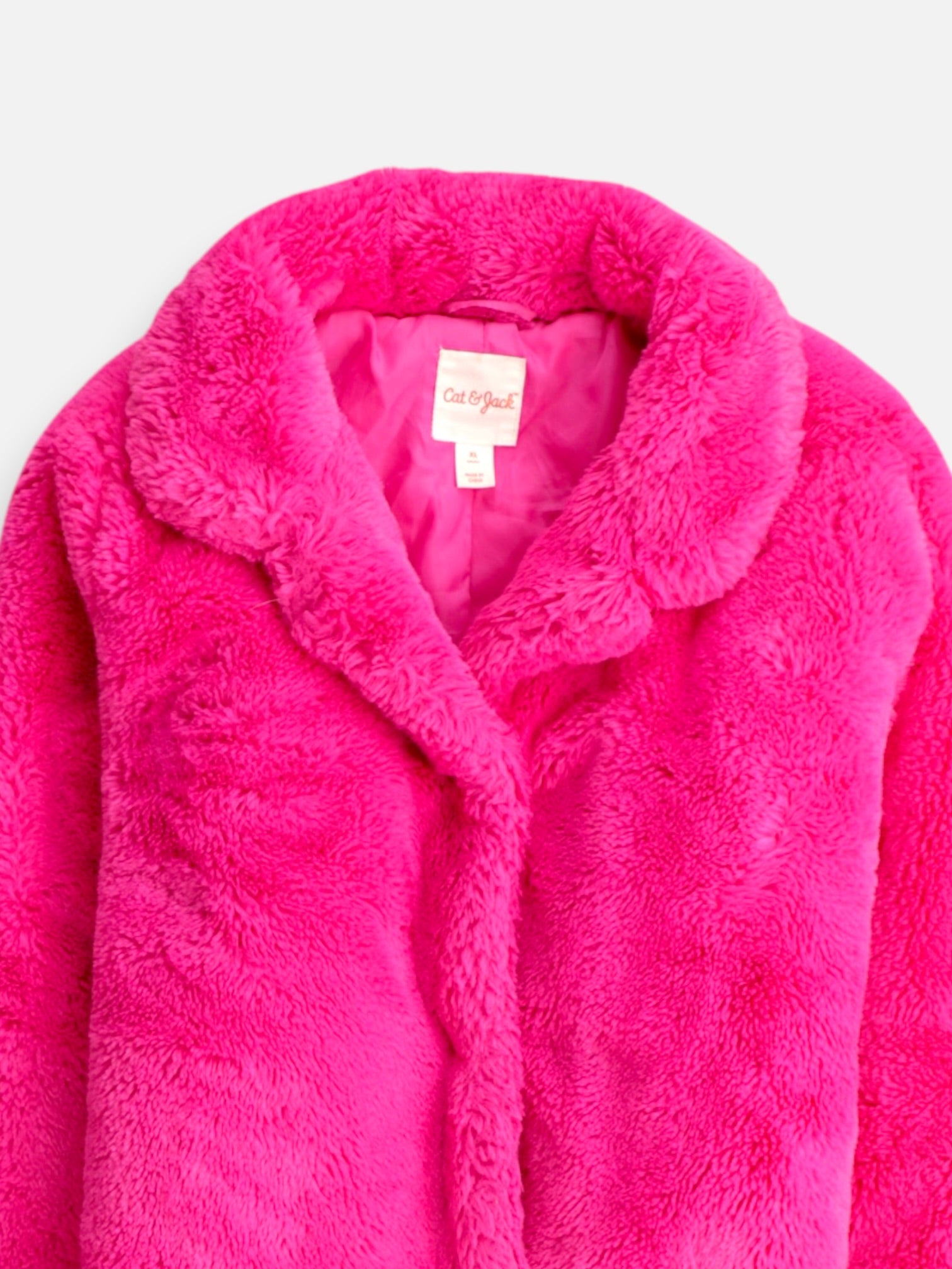 Cat & Jack  Chaqueta Casual Teddy - Niña - XL - 13-14Y (Años)