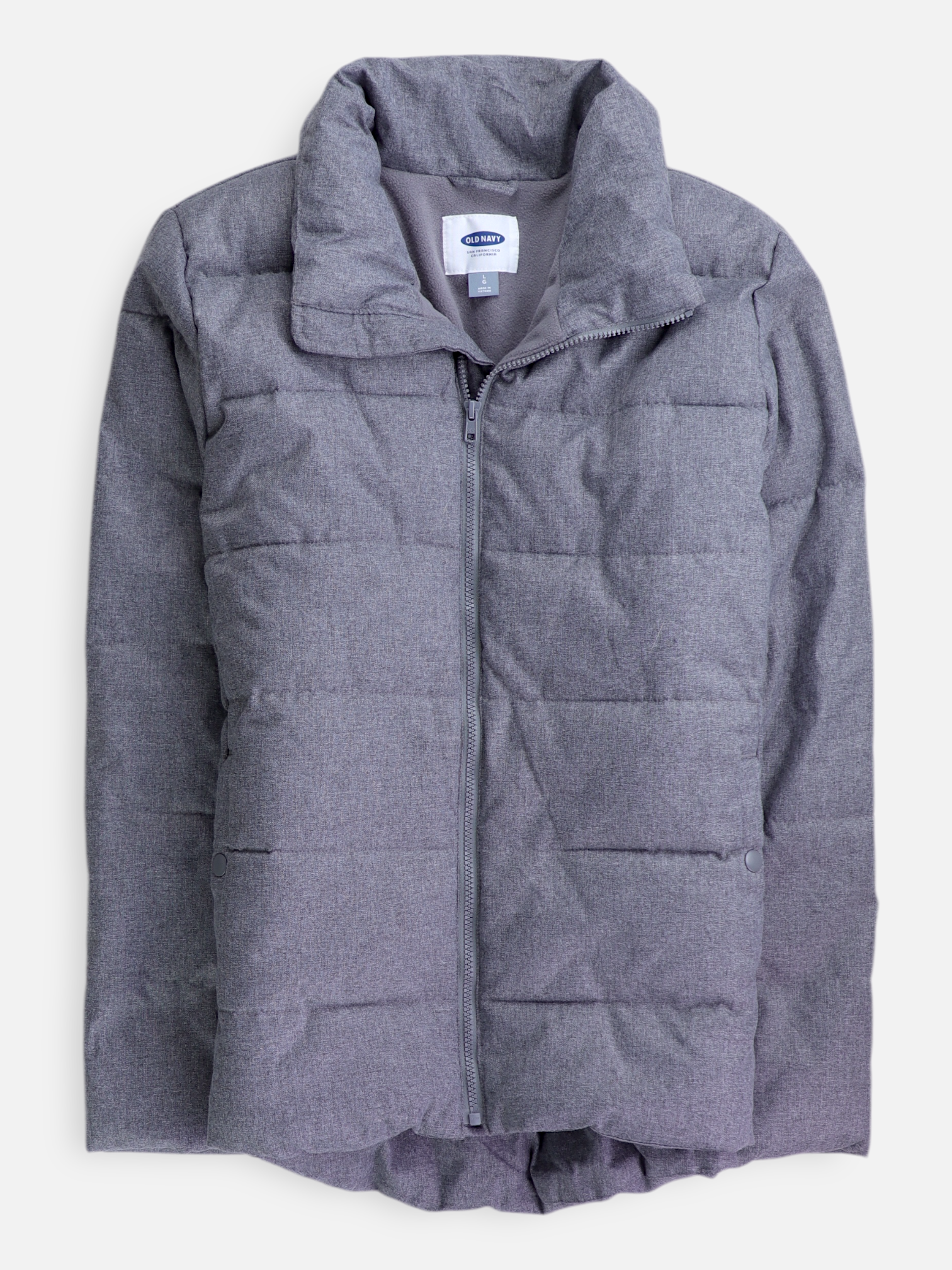 Old Navy Chaqueta Puffer Basic - Hombre - Large