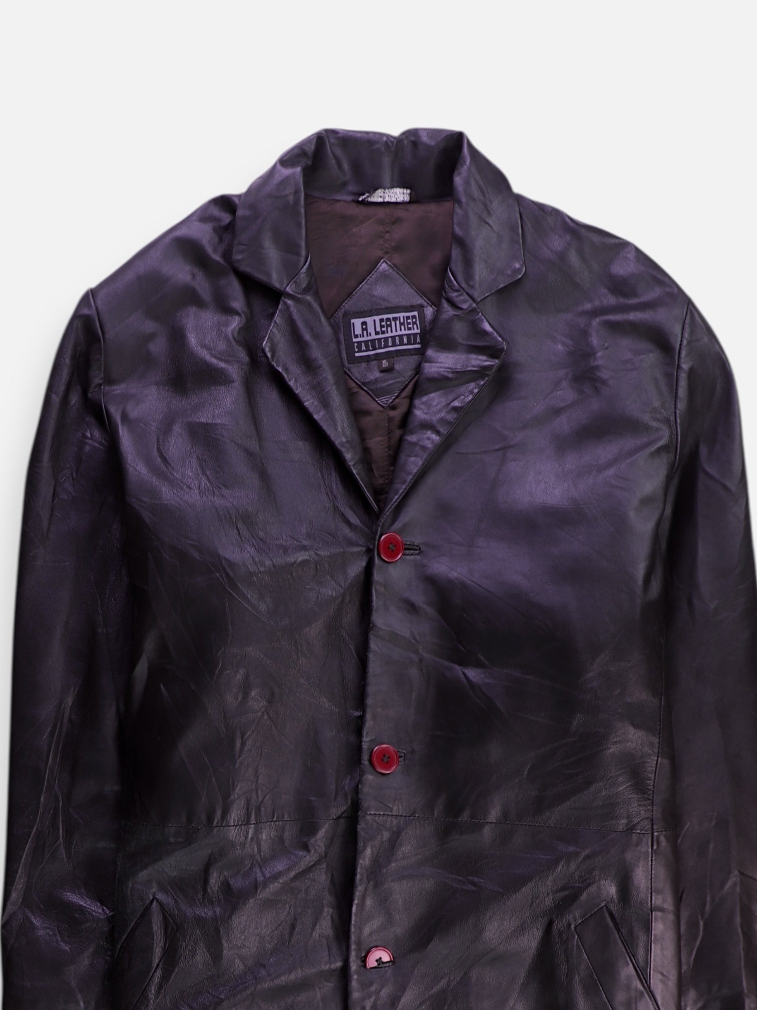 Chaqueta Cuero Largo - Mujer - XL