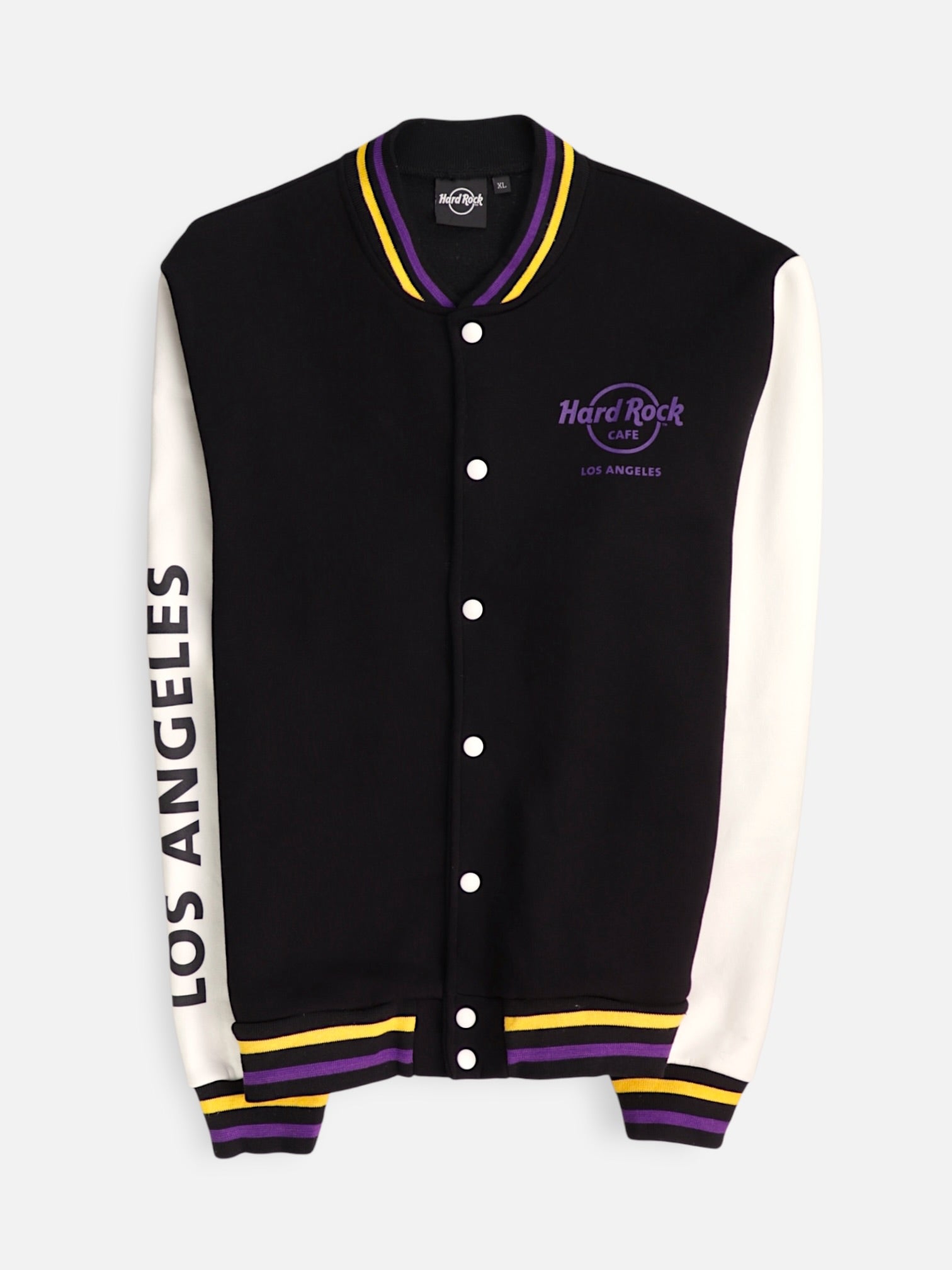 Sudadera Fleece Color Block - Hombre - XL