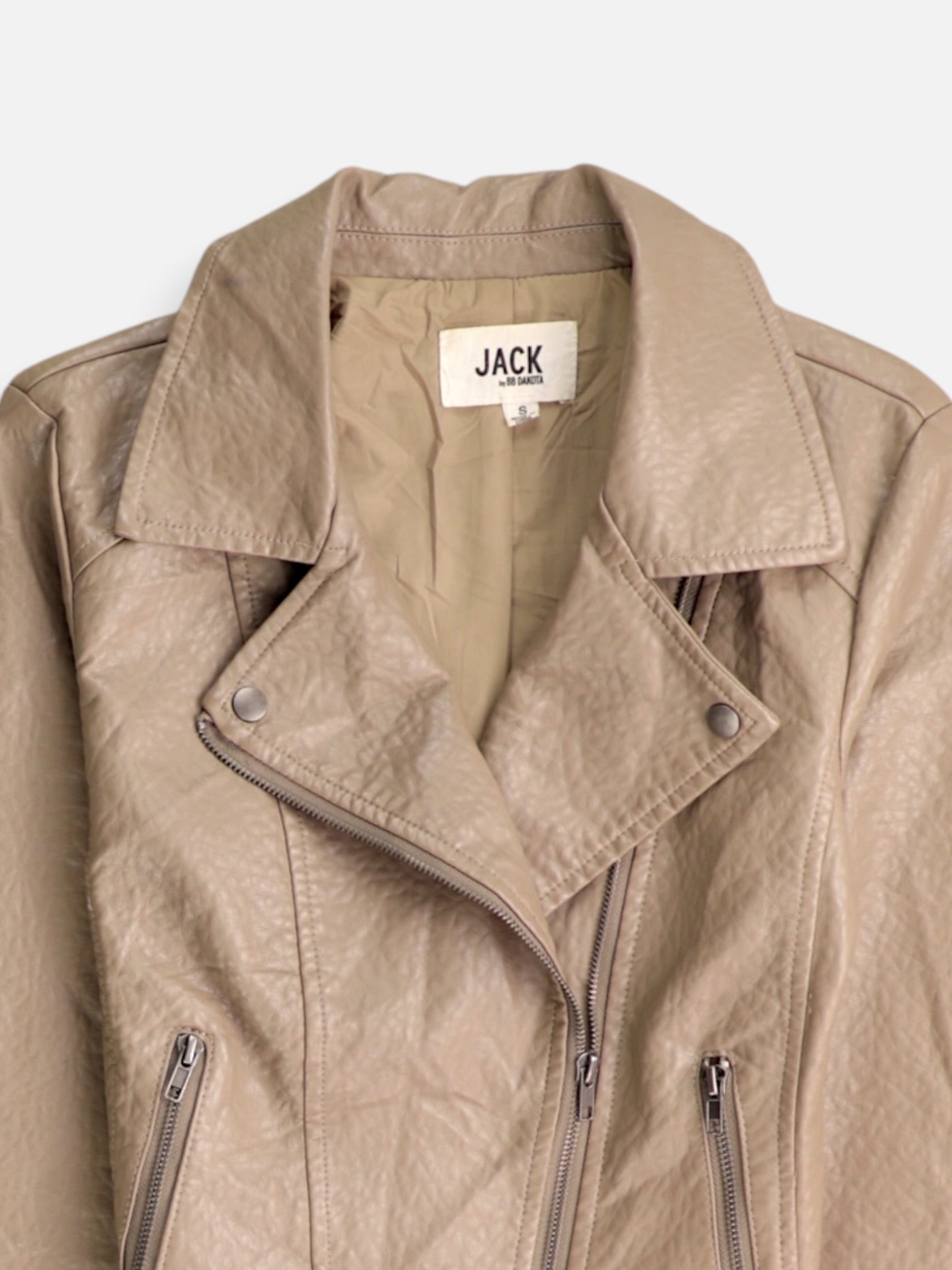 Chaqueta Casual Cuero - Mujer - Small