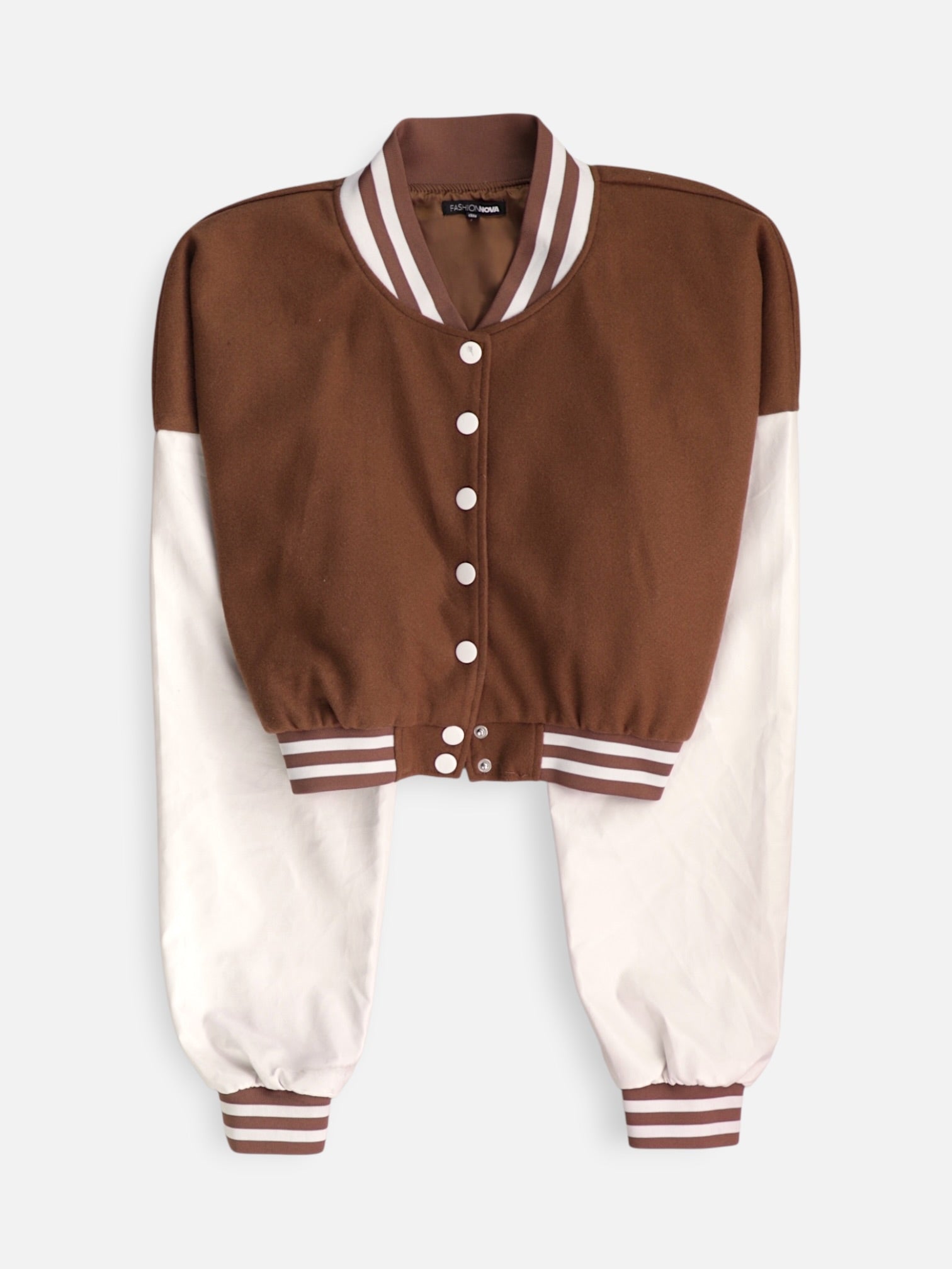Fashionnova Chaqueta Bomber  Crop Top - Mujer - 2XL