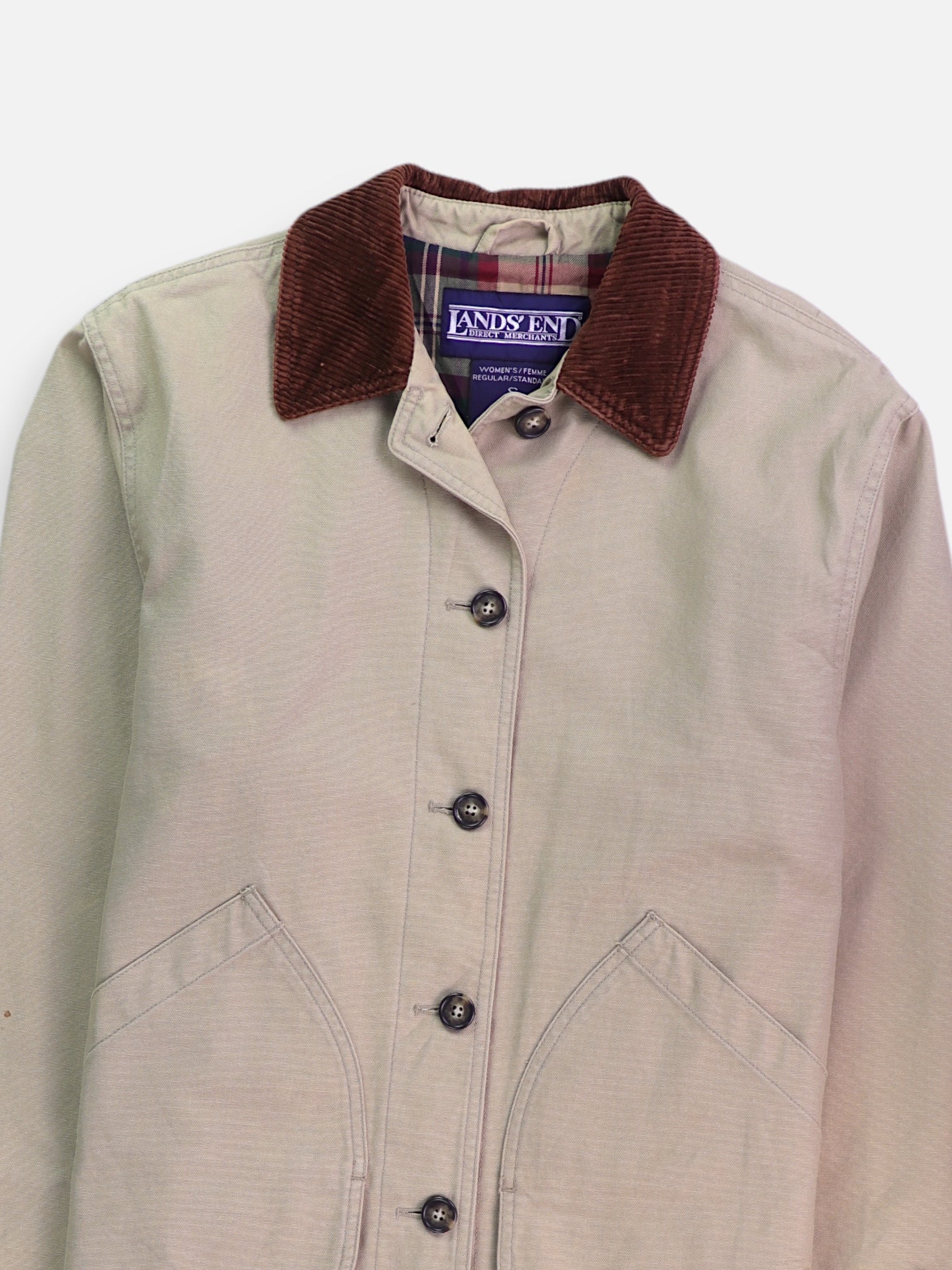 LANDS END Chaqueta Casual Basic - Hombre - Small