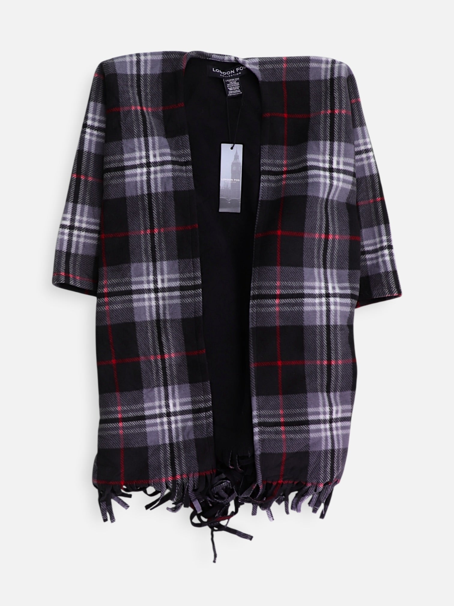 LONDON FOG Poncho Casual - Mujer - Talla Única (One Size)