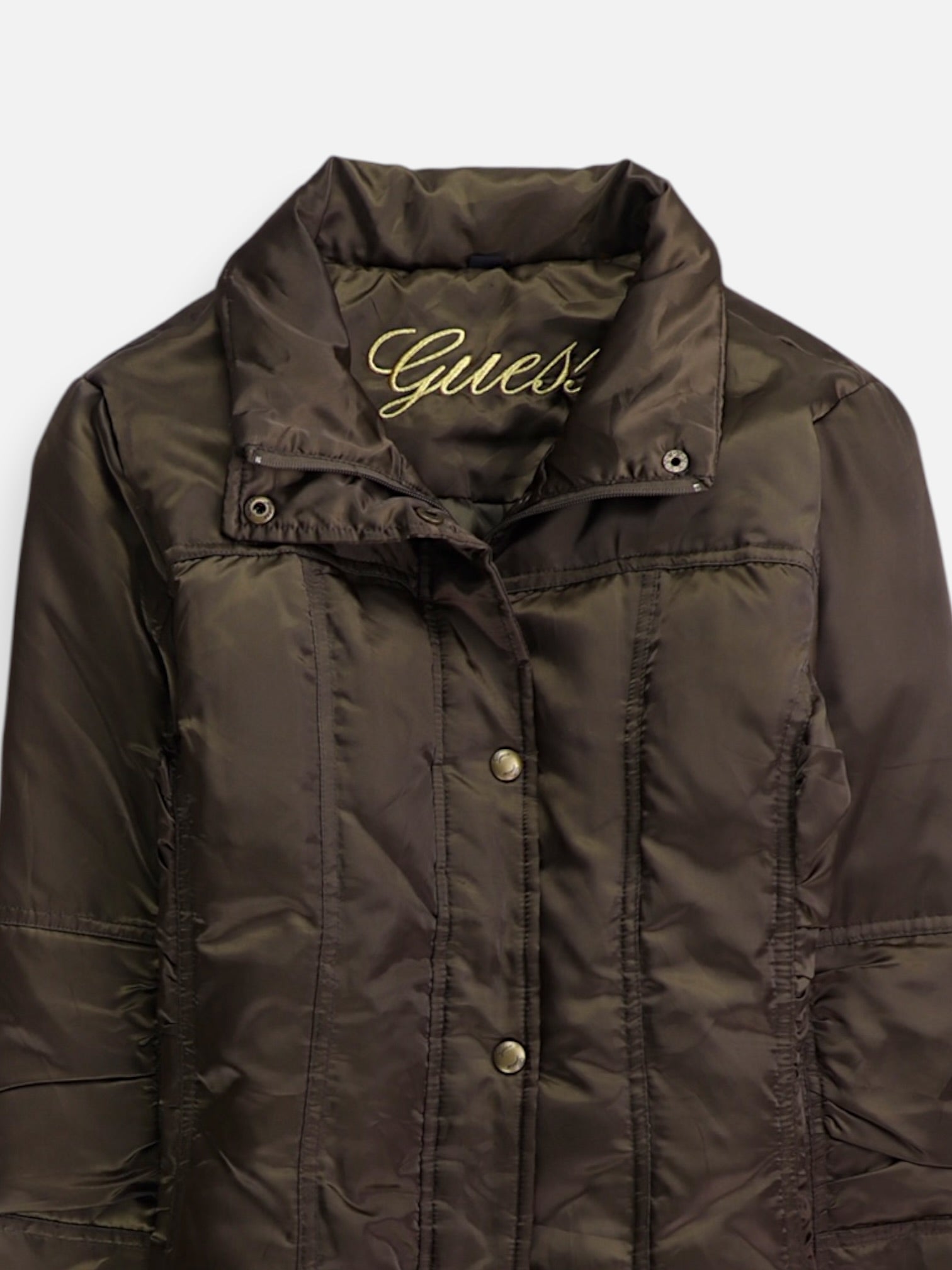 Guess Chaqueta Puffer Impermeable - Mujer - Small