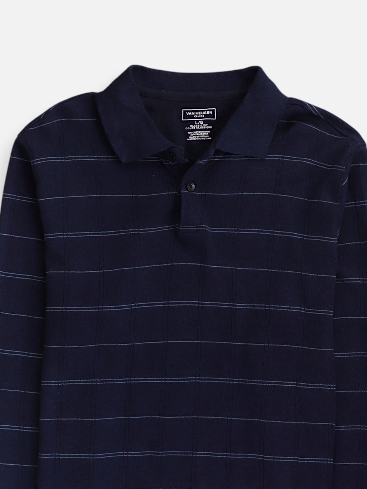 Van Heusen Camisa Casual - Hombre - Large