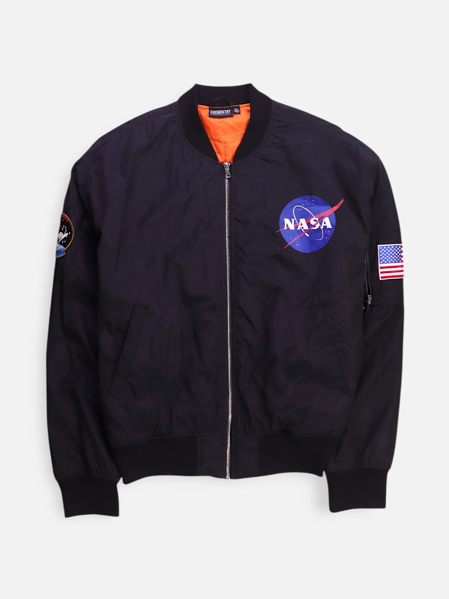 NASA Chaqueta Bomber  Impermeable - Hombre - XL