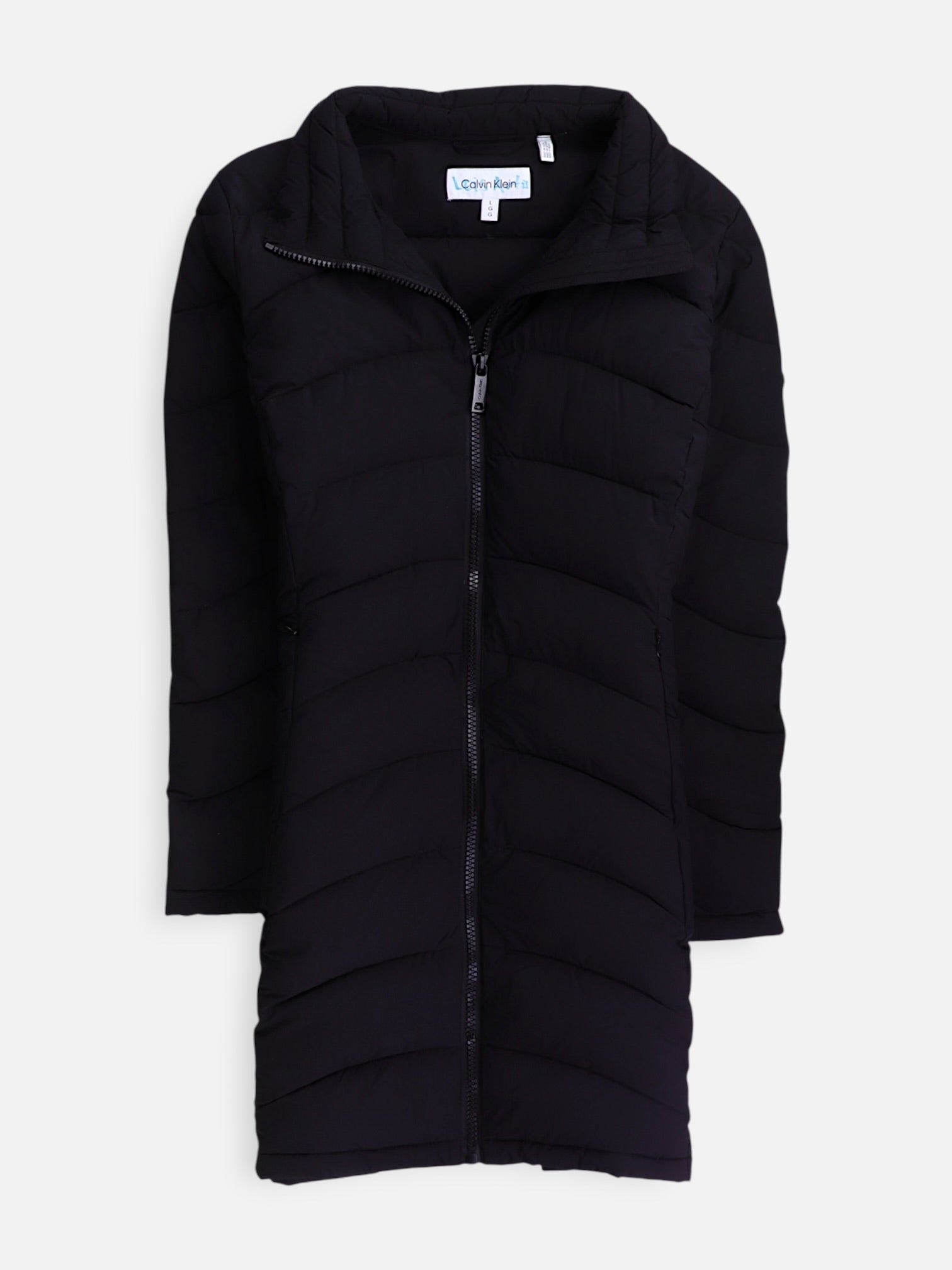 Calvin Klein Abrigo Impermeable Puffer - Mujer - Large