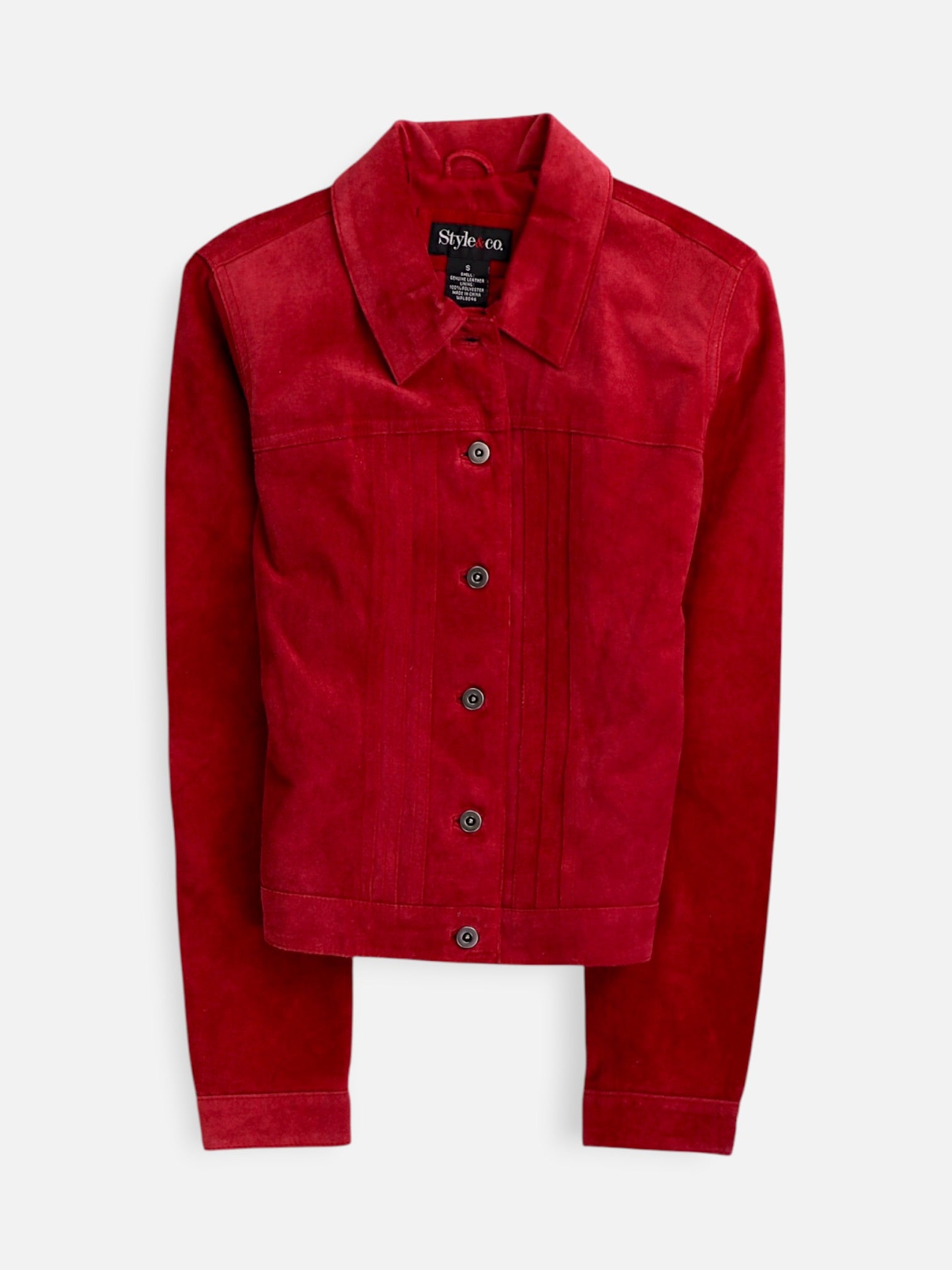 Chaqueta Casual Suede - Mujer - Small