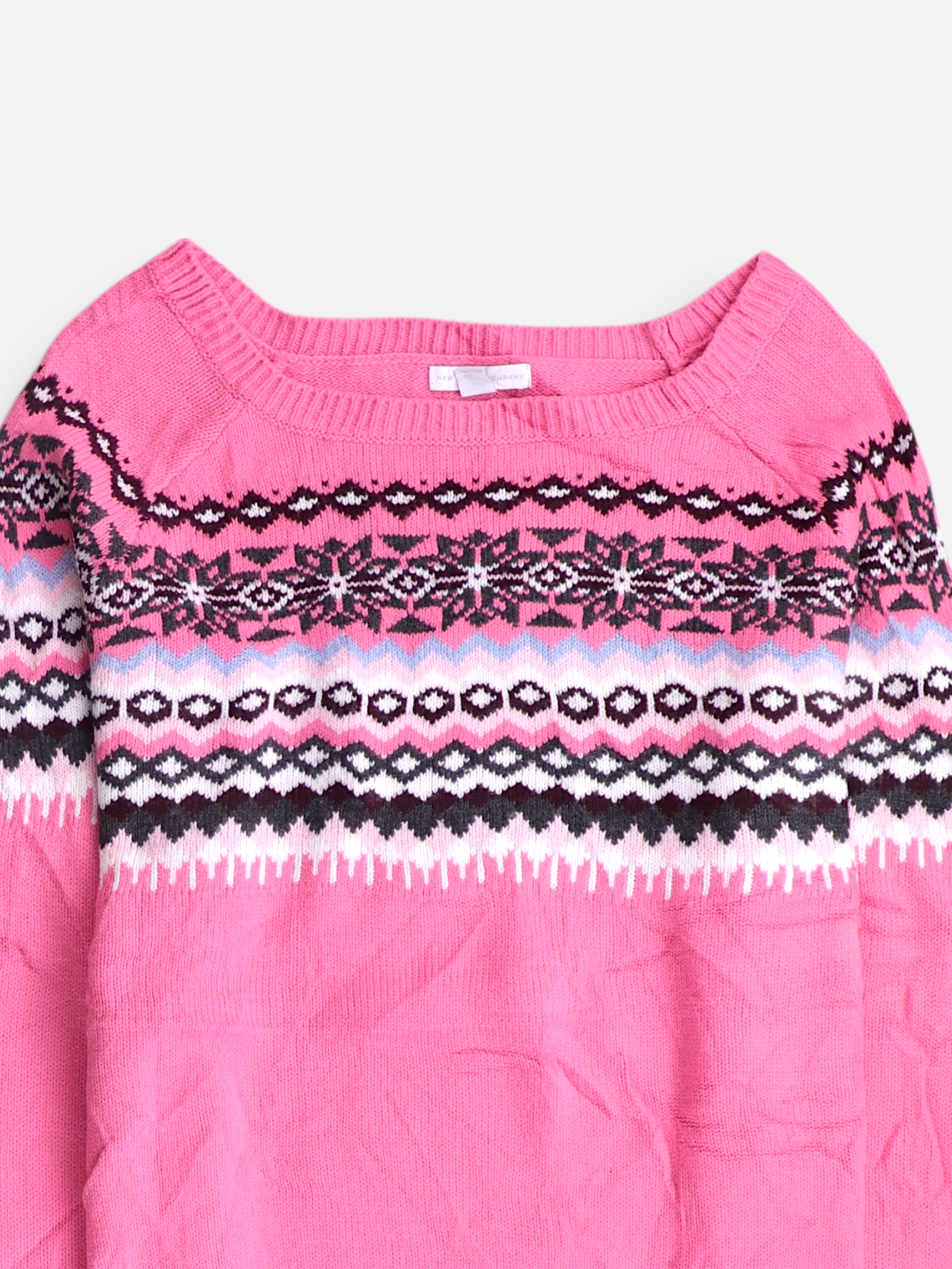 NY&C Sueter Knit Color Block - Mujer - Medium