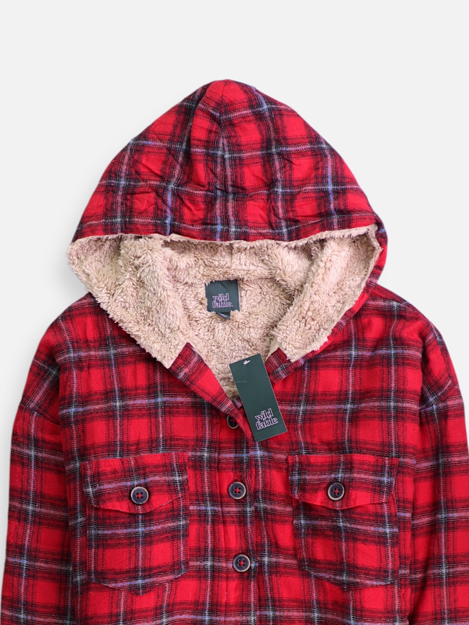Wild Fable Chaqueta undefined Plaid Types - Mujer - Medium
