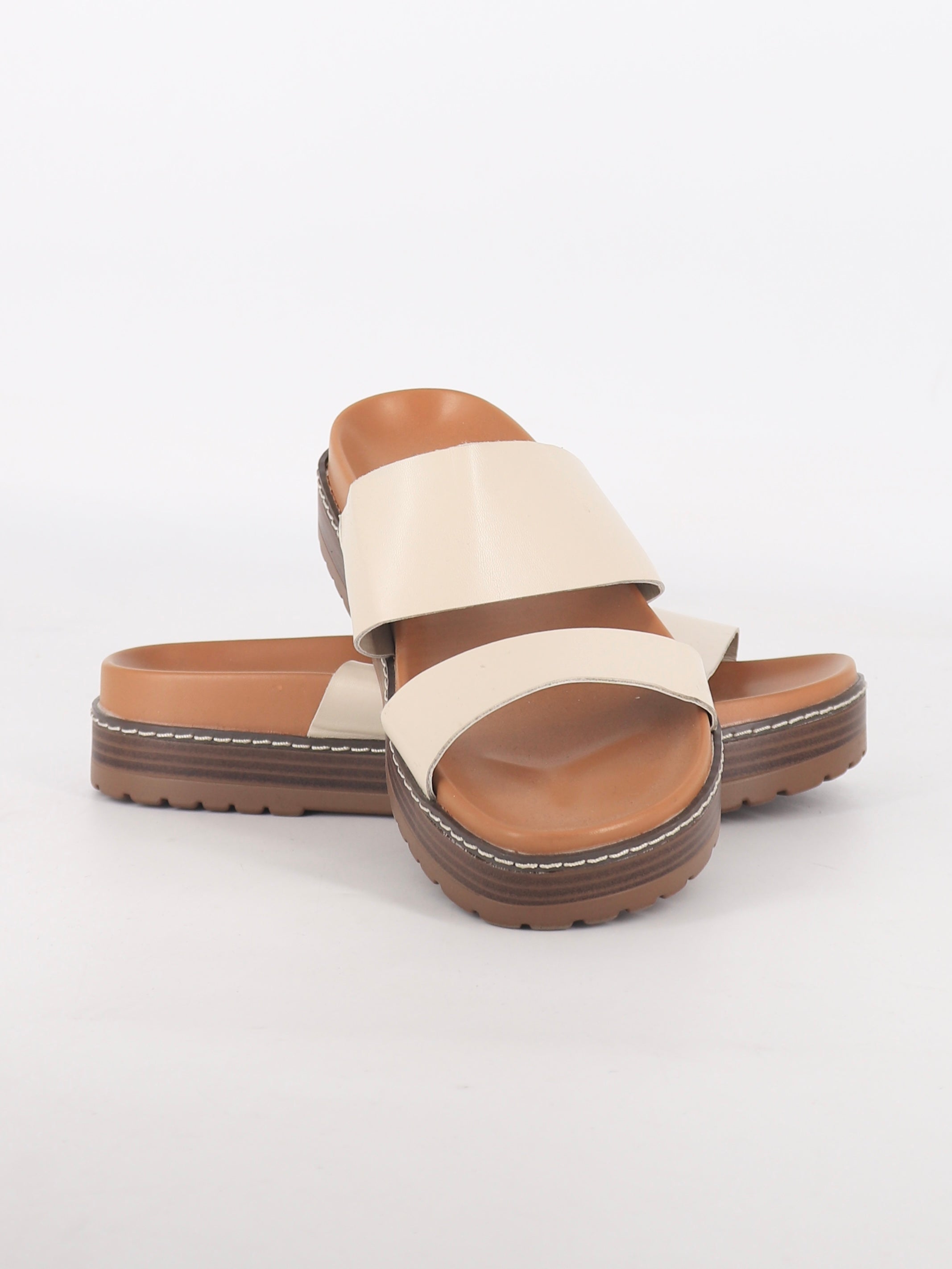 Sandalias Casual Cuero - Mujer - US 8.5
