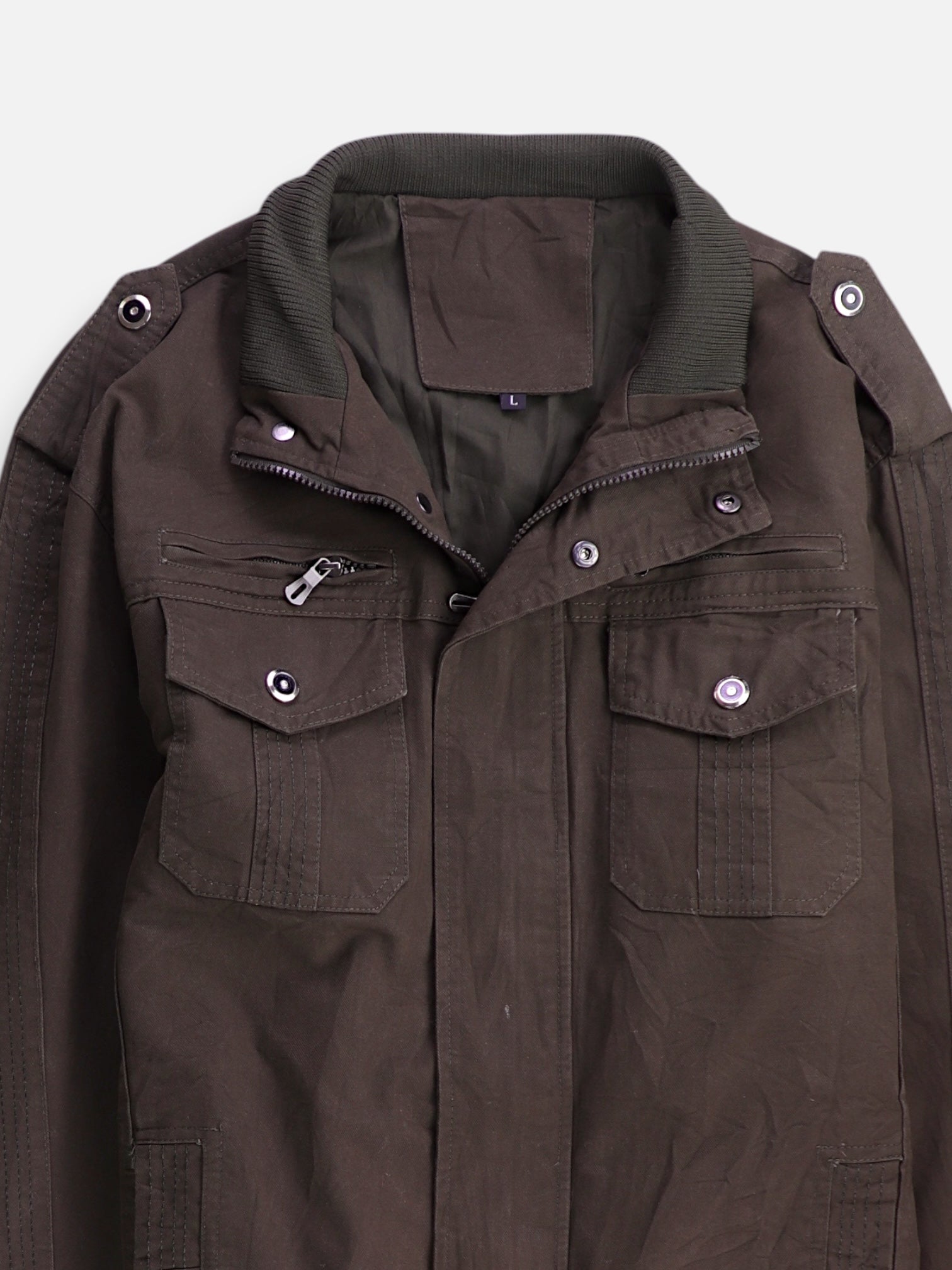 Chaqueta Casual Militar - Hombre - Large