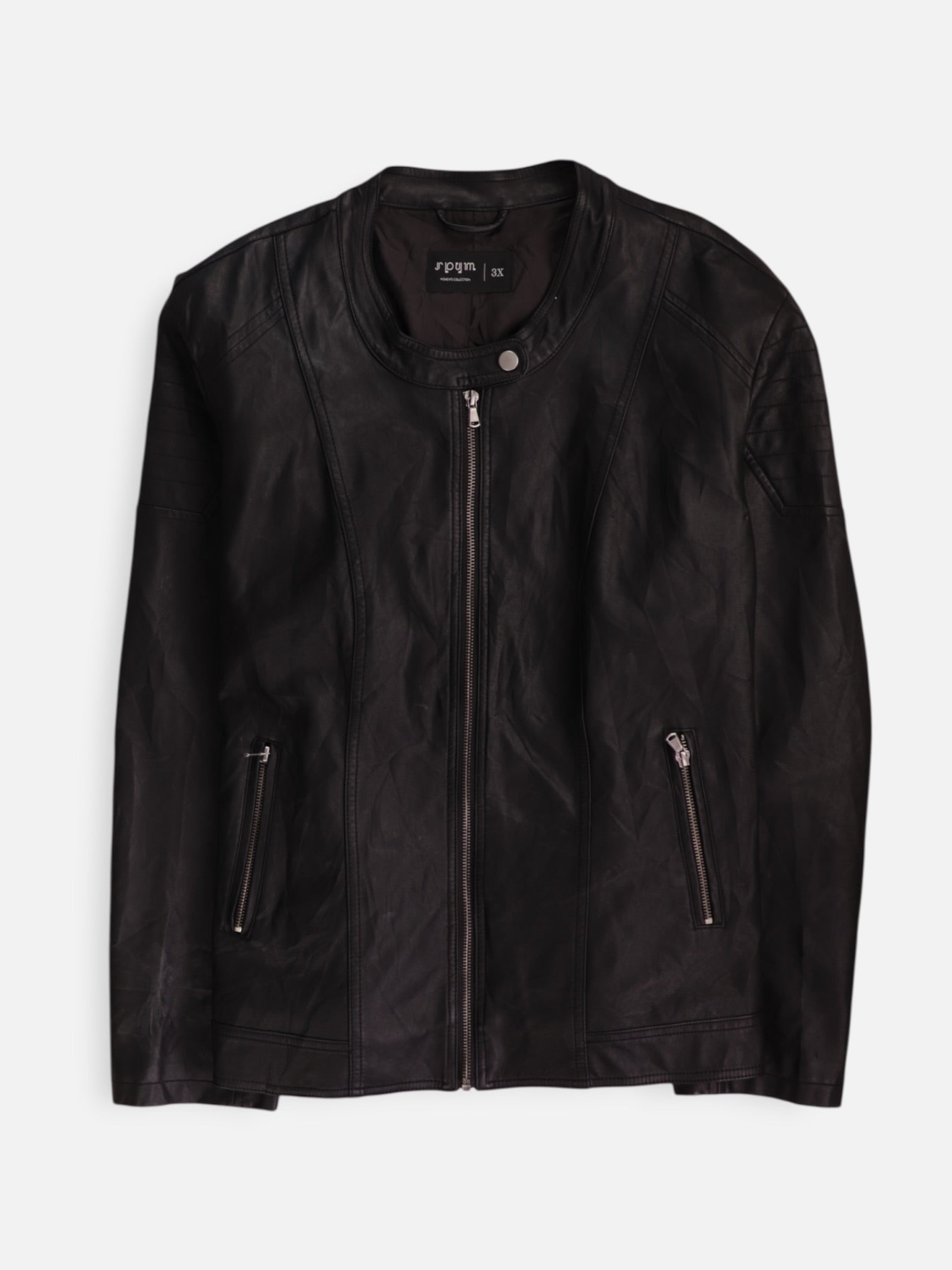 Chaqueta Casual Cuero - Mujer - 3XL