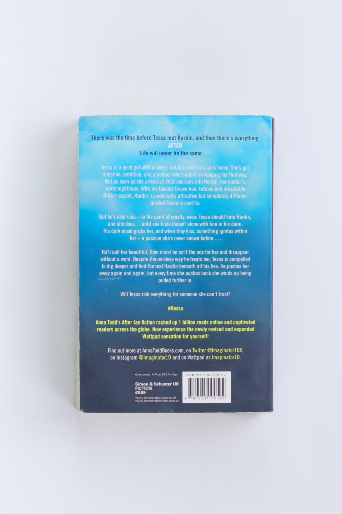 Libro AFTER  by ANNA TODD
