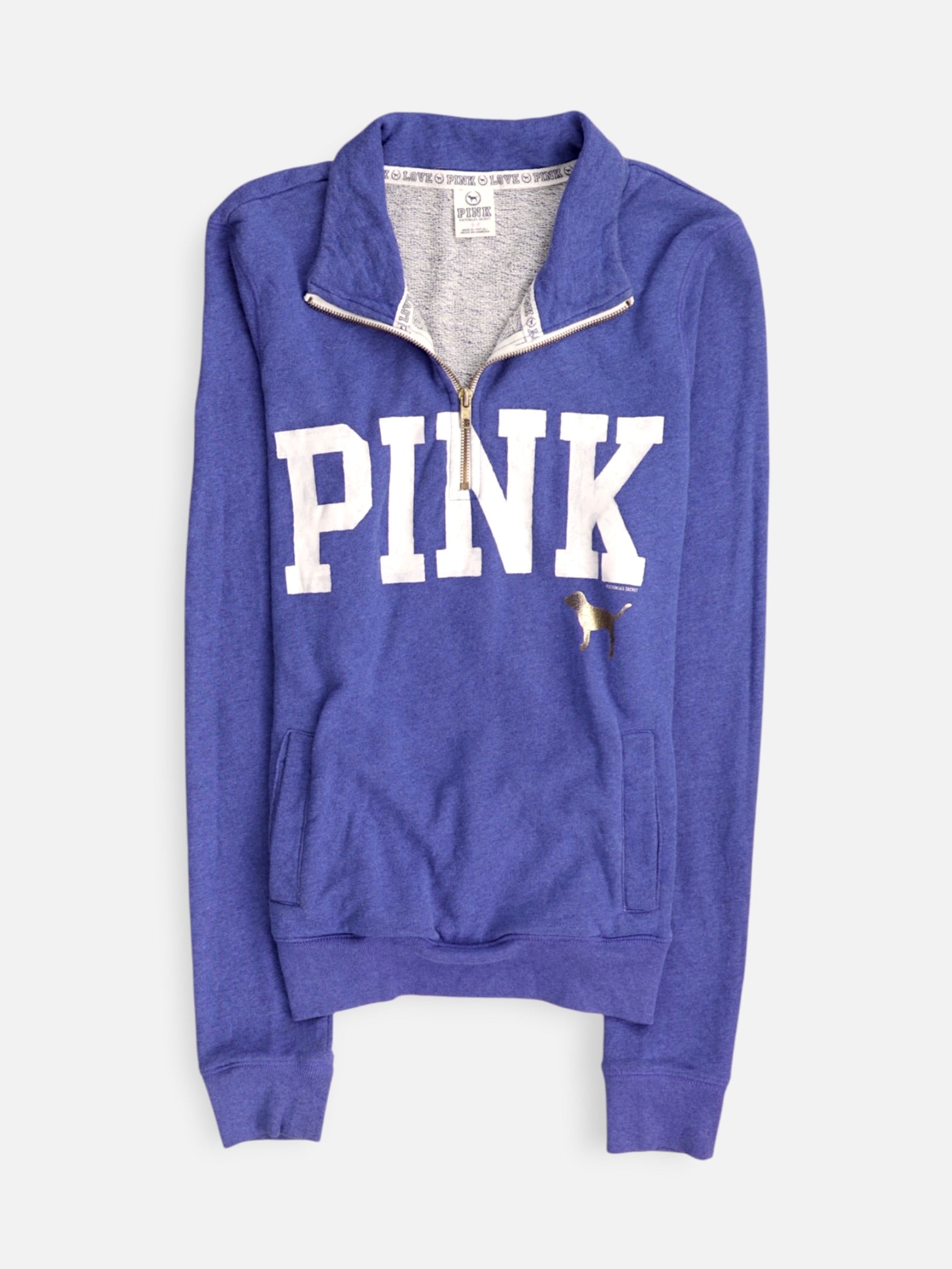 Victoria Secret Sudadera Fleece Basic - Mujer - Small