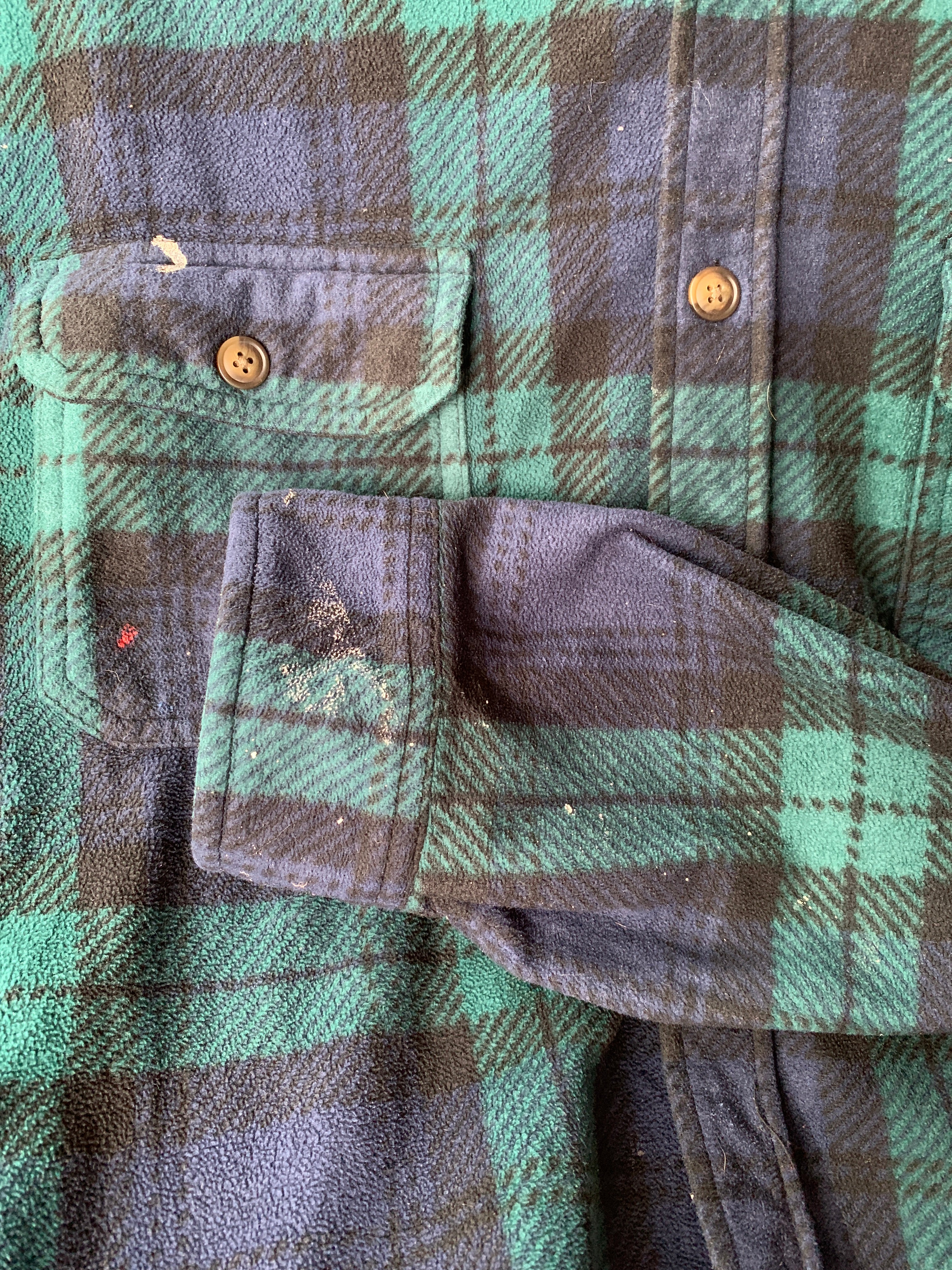 prince & fox  Chaqueta Sobrecamisa Color Block - Hombre - XL