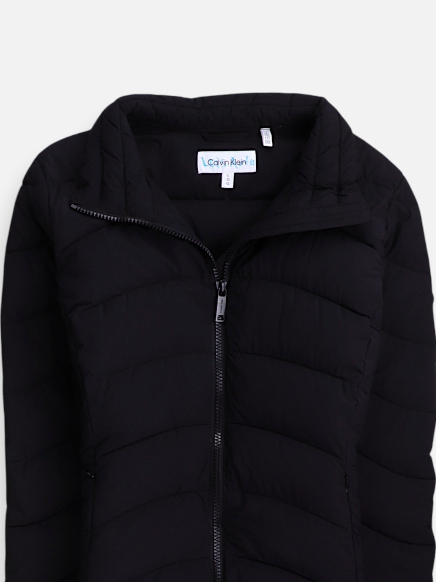 Calvin Klein Abrigo Impermeable Puffer - Mujer - Large