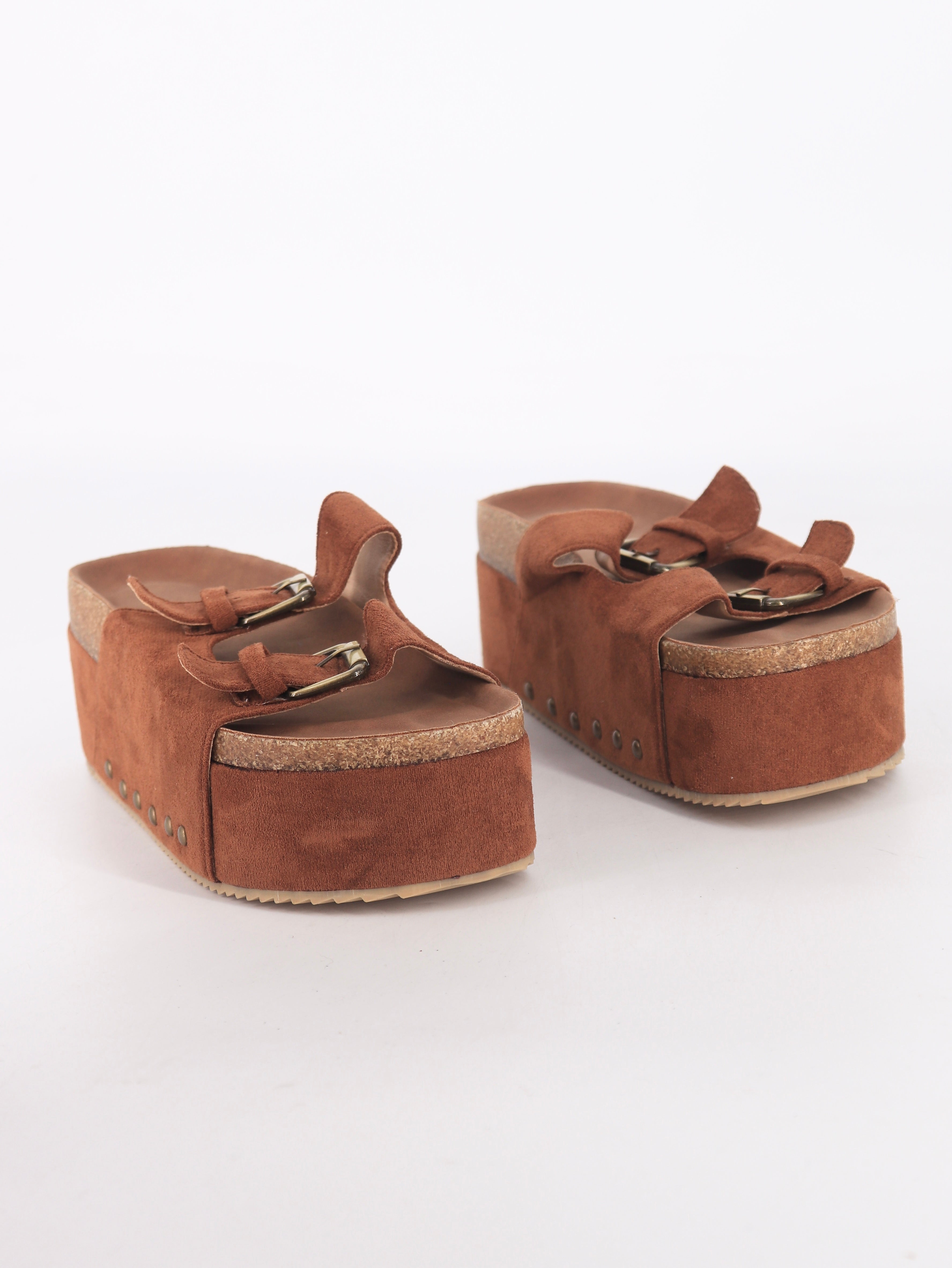 Sandalias Wedge Casual - Mujer - US 8