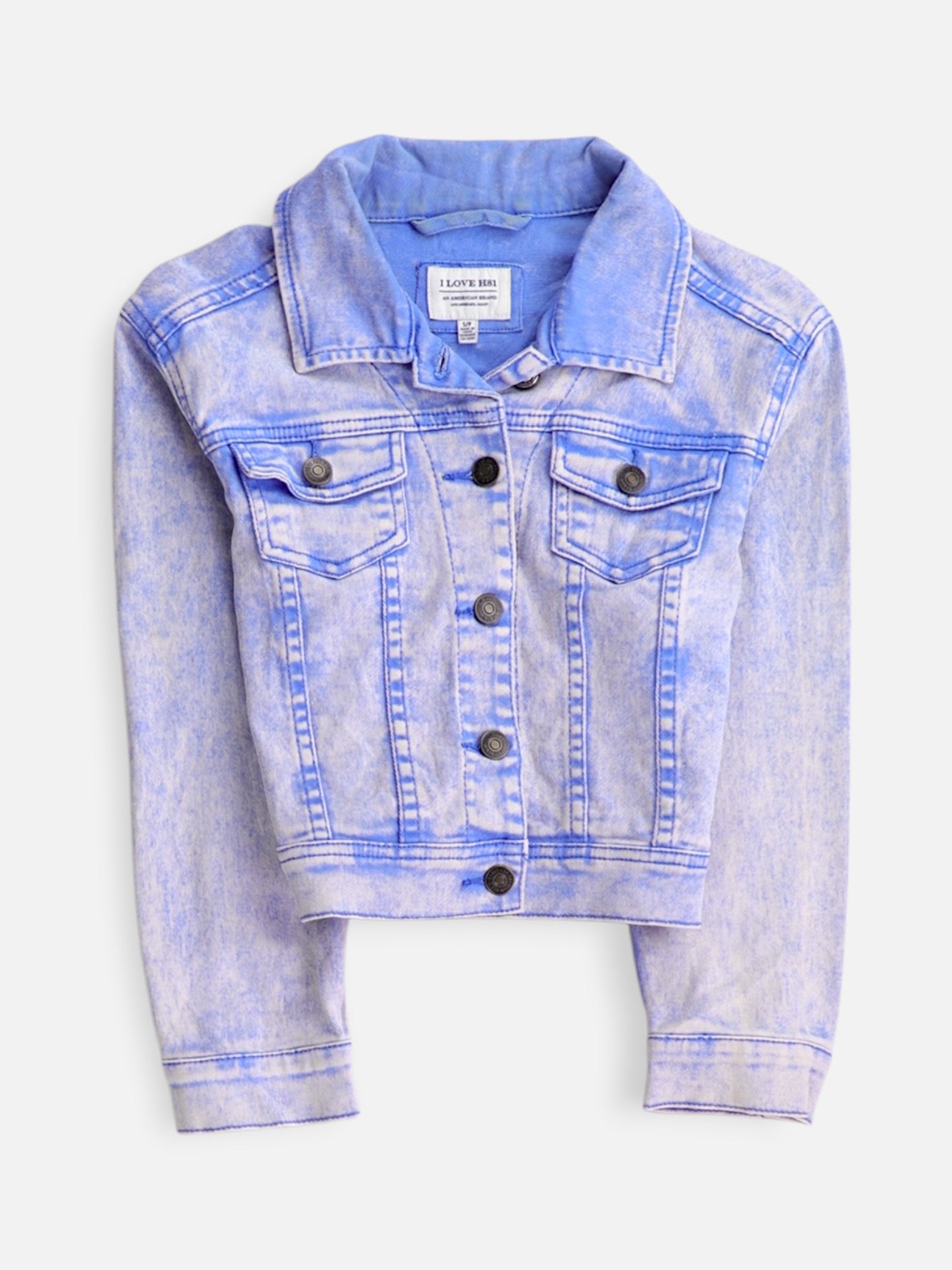 Chaqueta Casual Crop Top - Mujer - S PETITE
