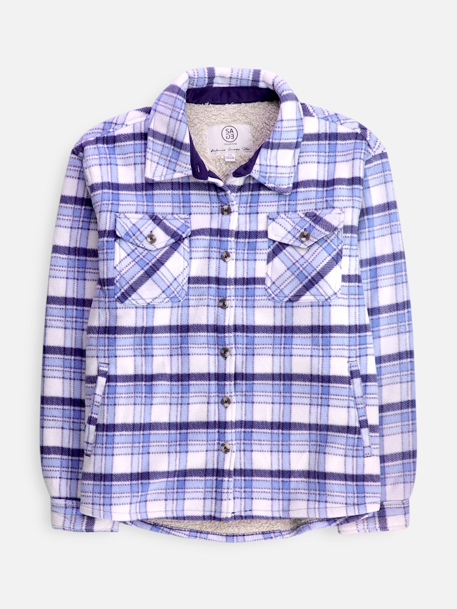 Chaqueta Sobrecamisa Basic - Mujer - Large