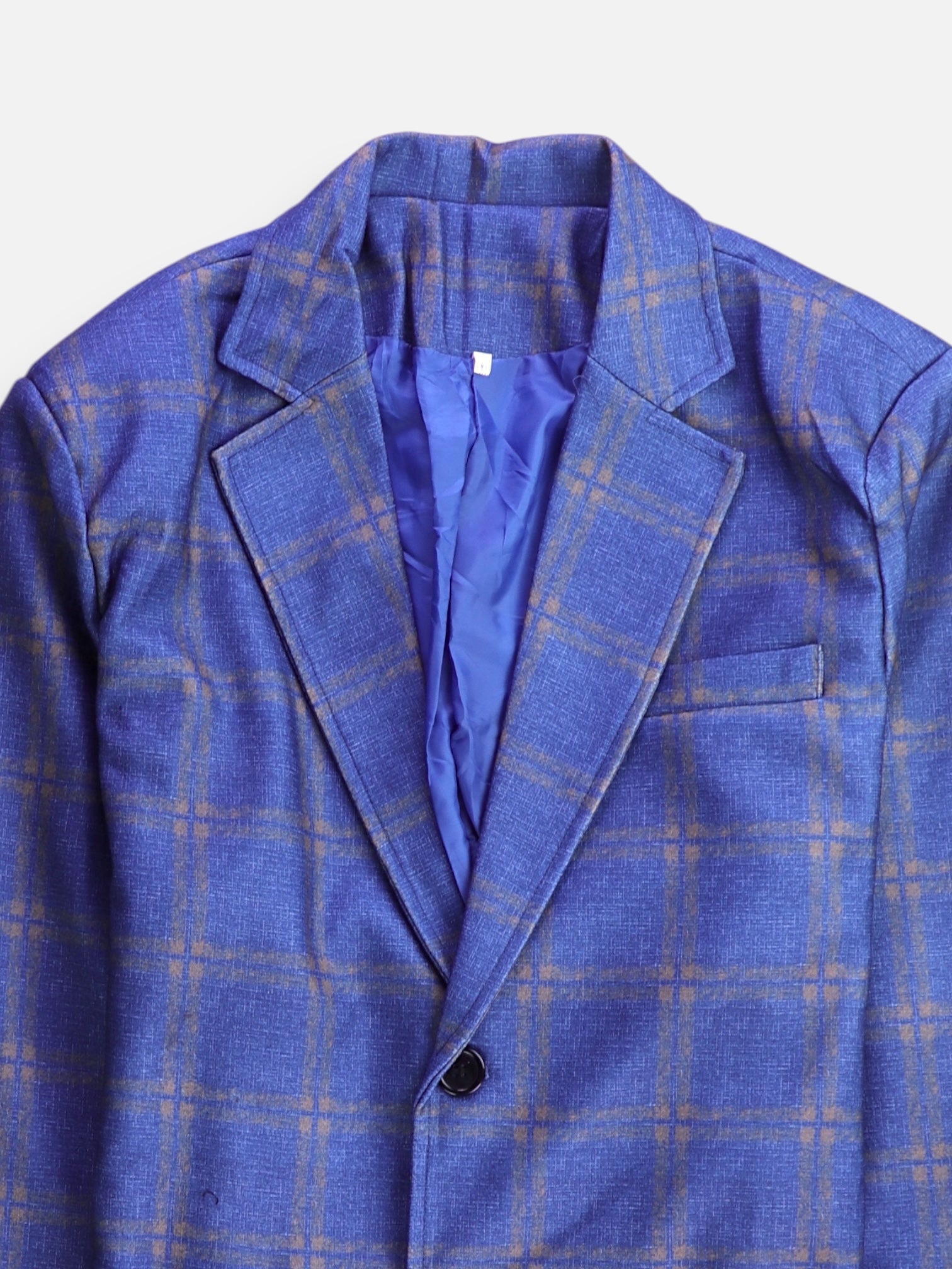 Blazer Color Block - Hombre - XL