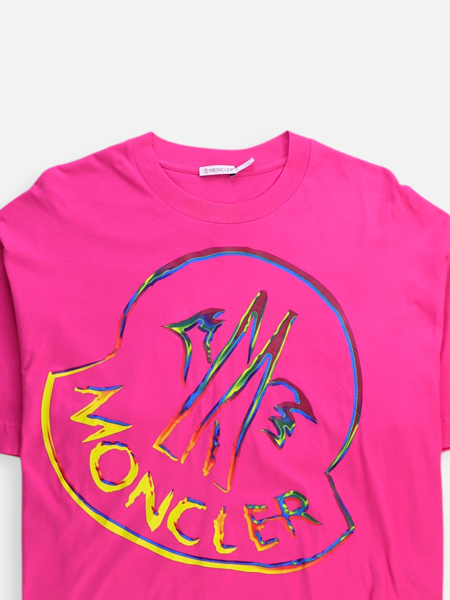 MONCLER Camiseta Grafica - Mujer - Medium