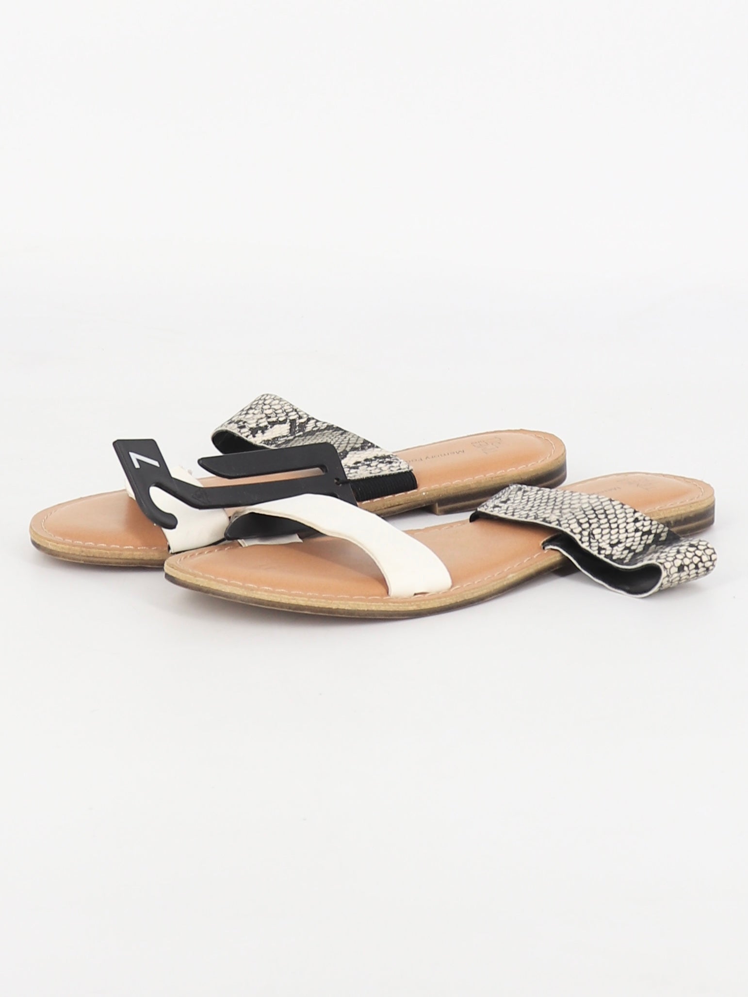 TIME THRU Sandalias Casual Cuero - Mujer - US 7