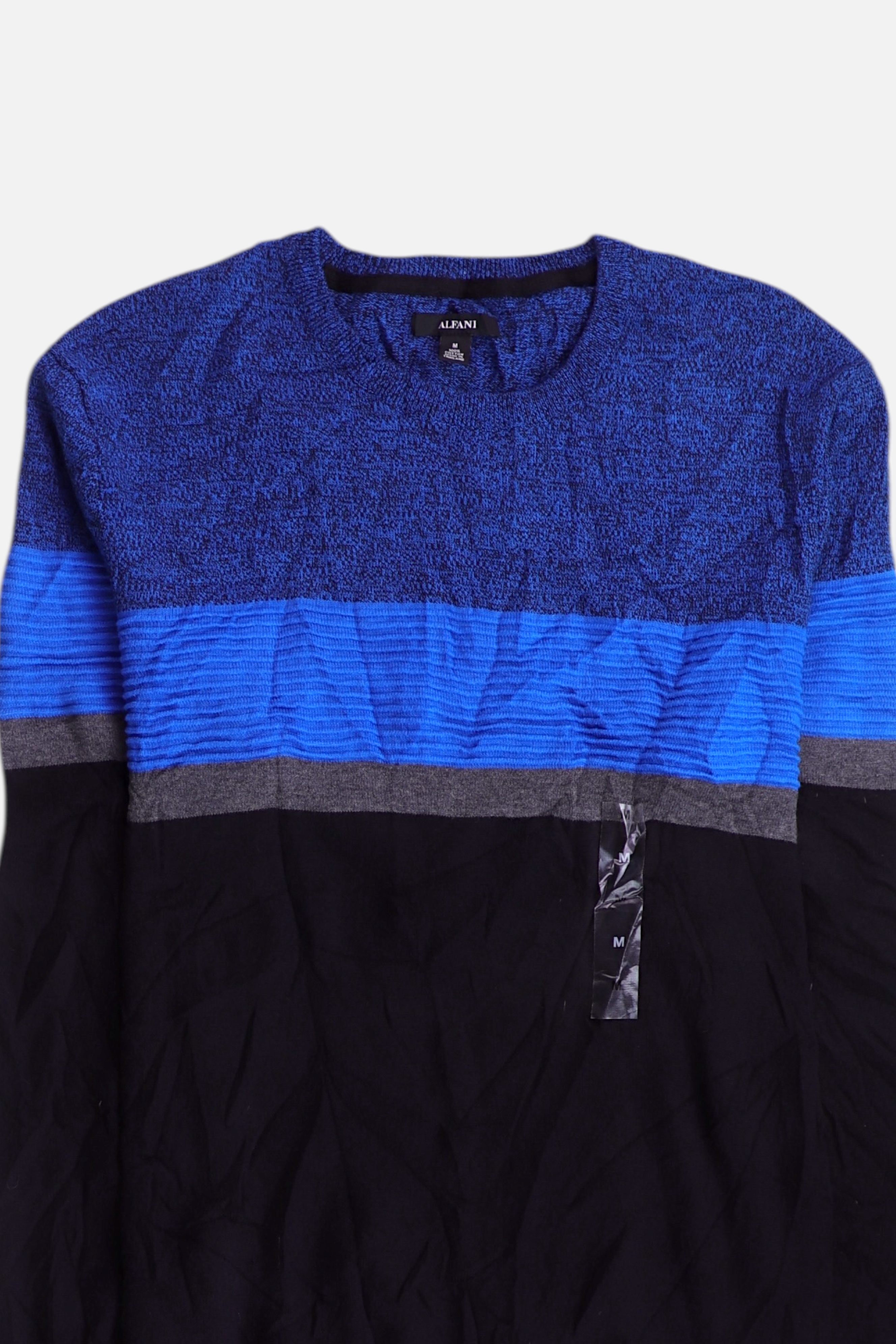 ALFANI Sueter Casual Color Block - Hombre - Medium