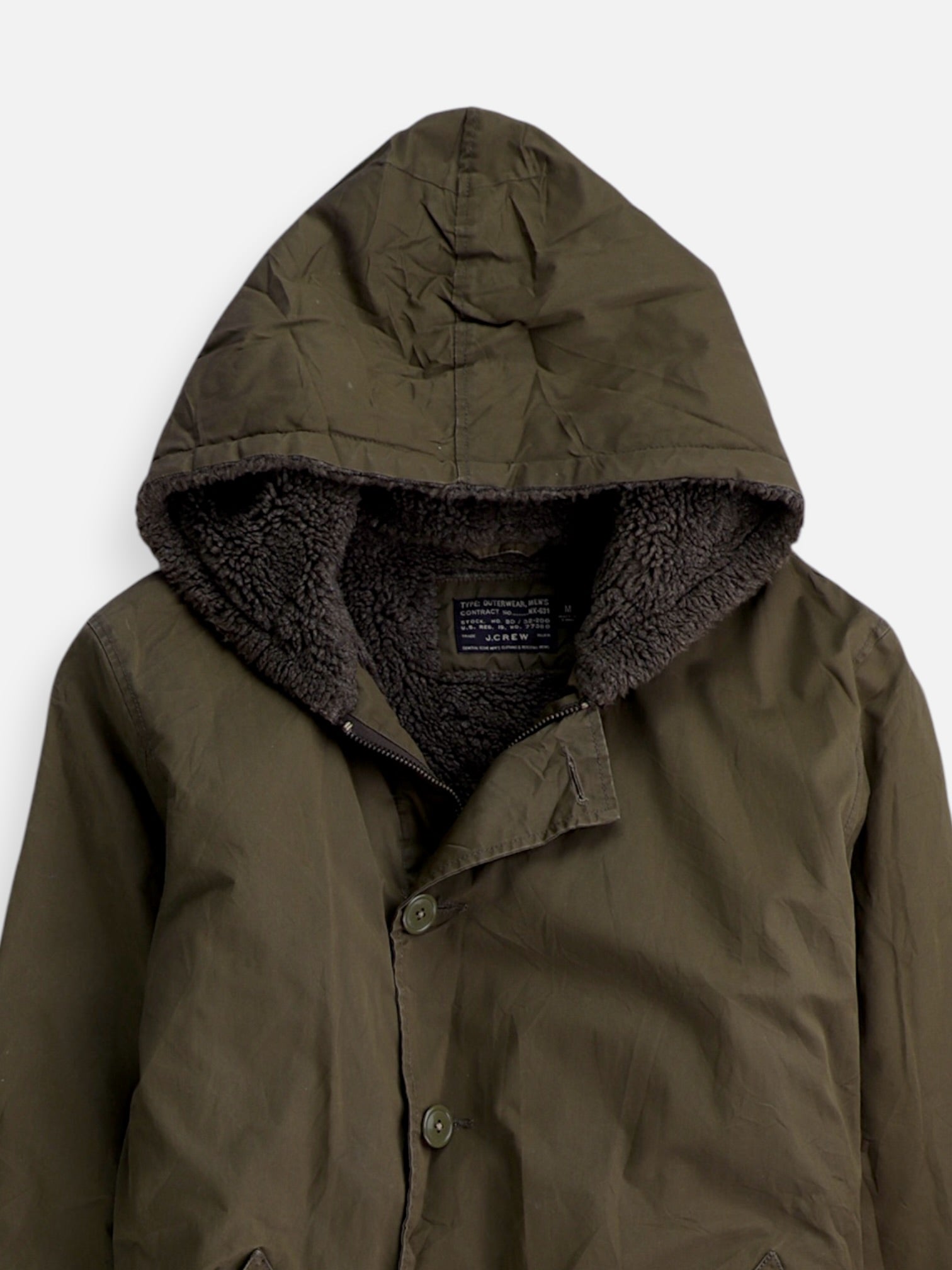 J CREW Chaqueta Militar Basic - Hombre - Medium