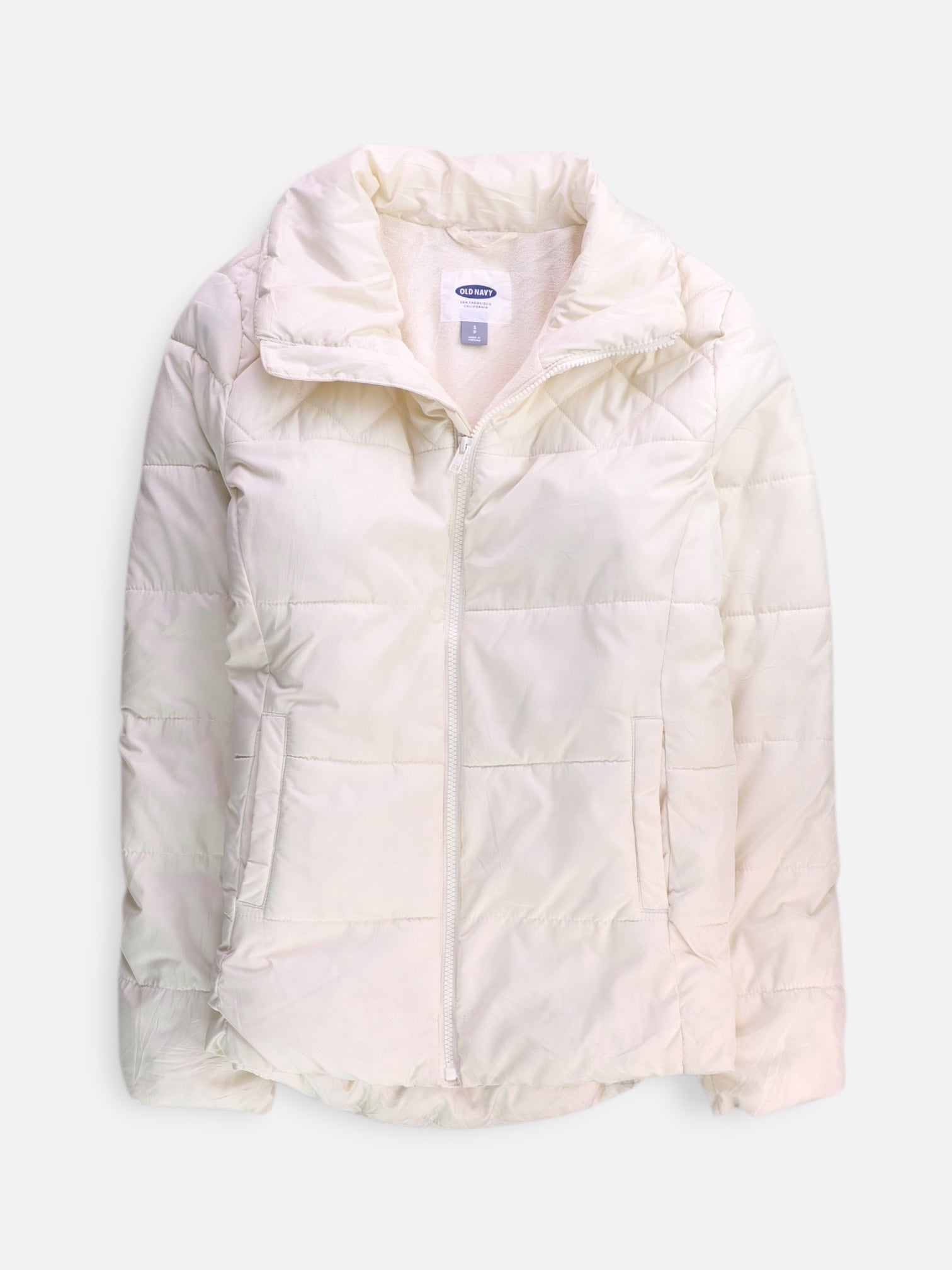 Old Navy Chaqueta Puffer Impermeable - Mujer - Small