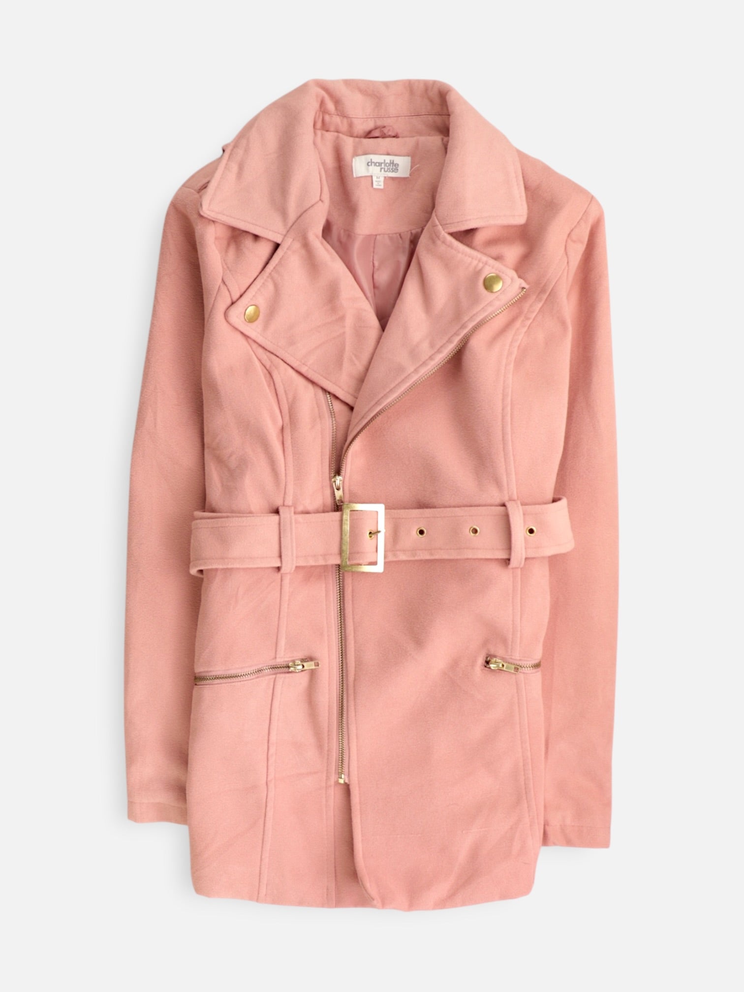 Charlotte Russe  Chaqueta Casual Basic - Mujer - Medium