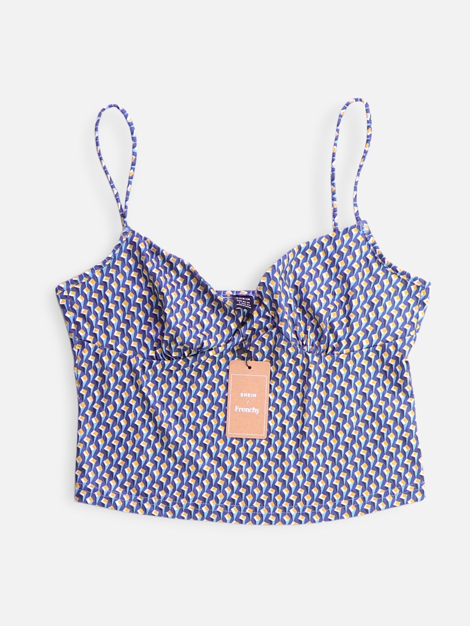 SHEIN Blusa Crop Top - Mujer - Large