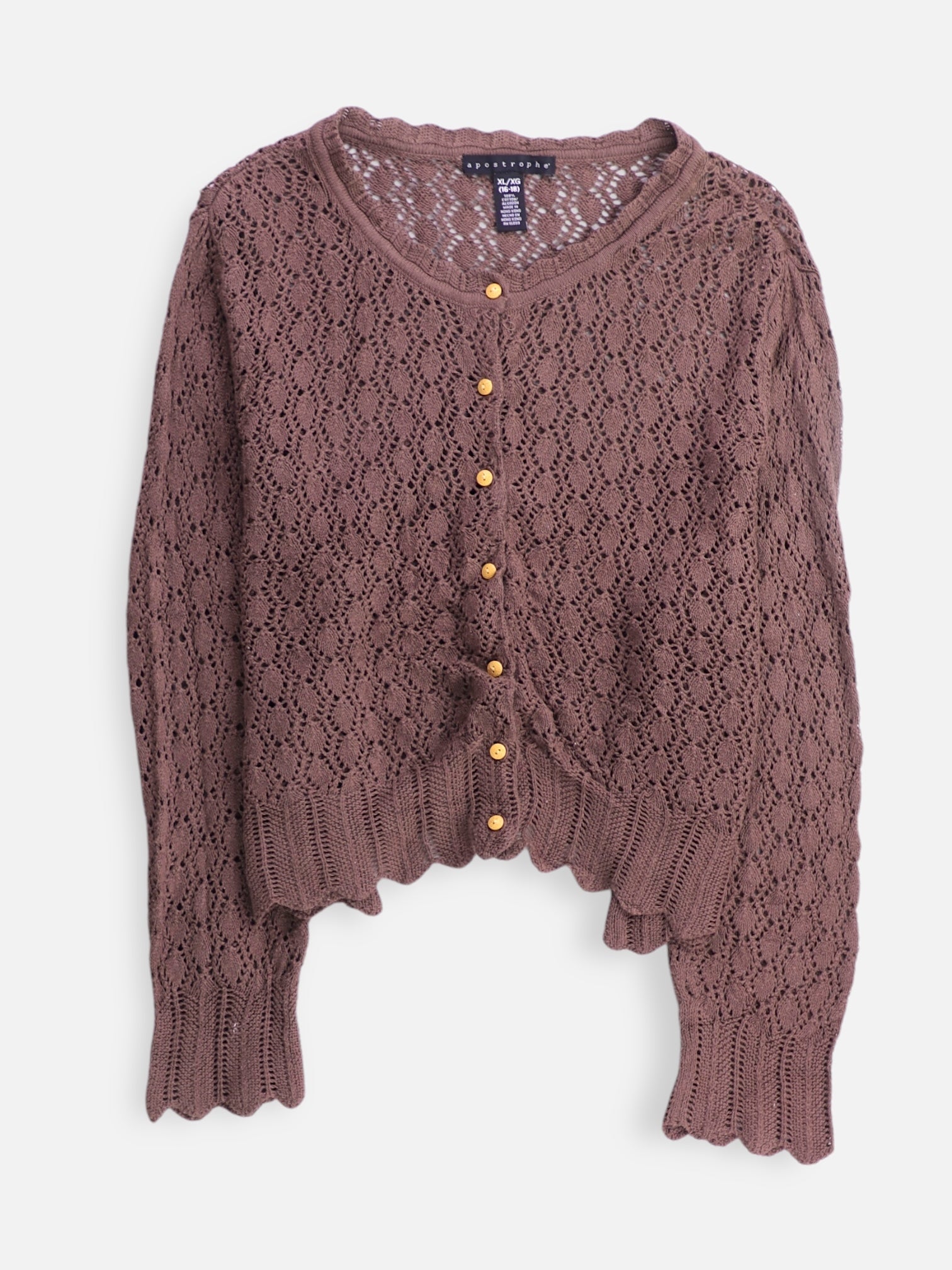 Sueter Cardigan Casual - Mujer - XL