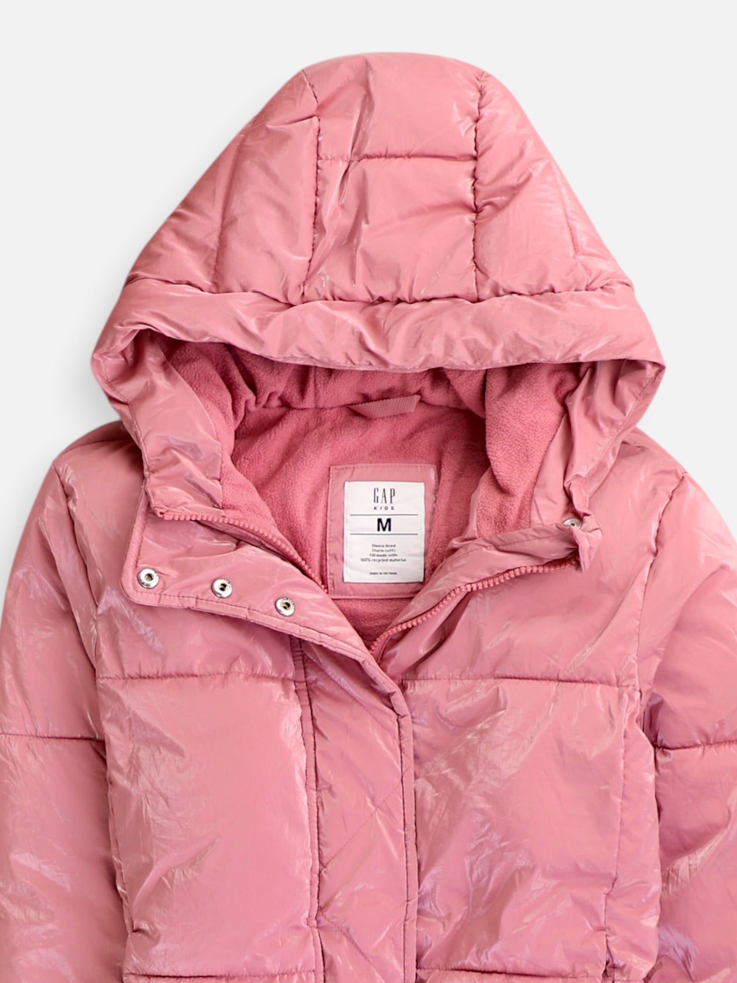 GAP Chaqueta Puffer Impermeable - Niña - Medium - 9-10Y (Años)